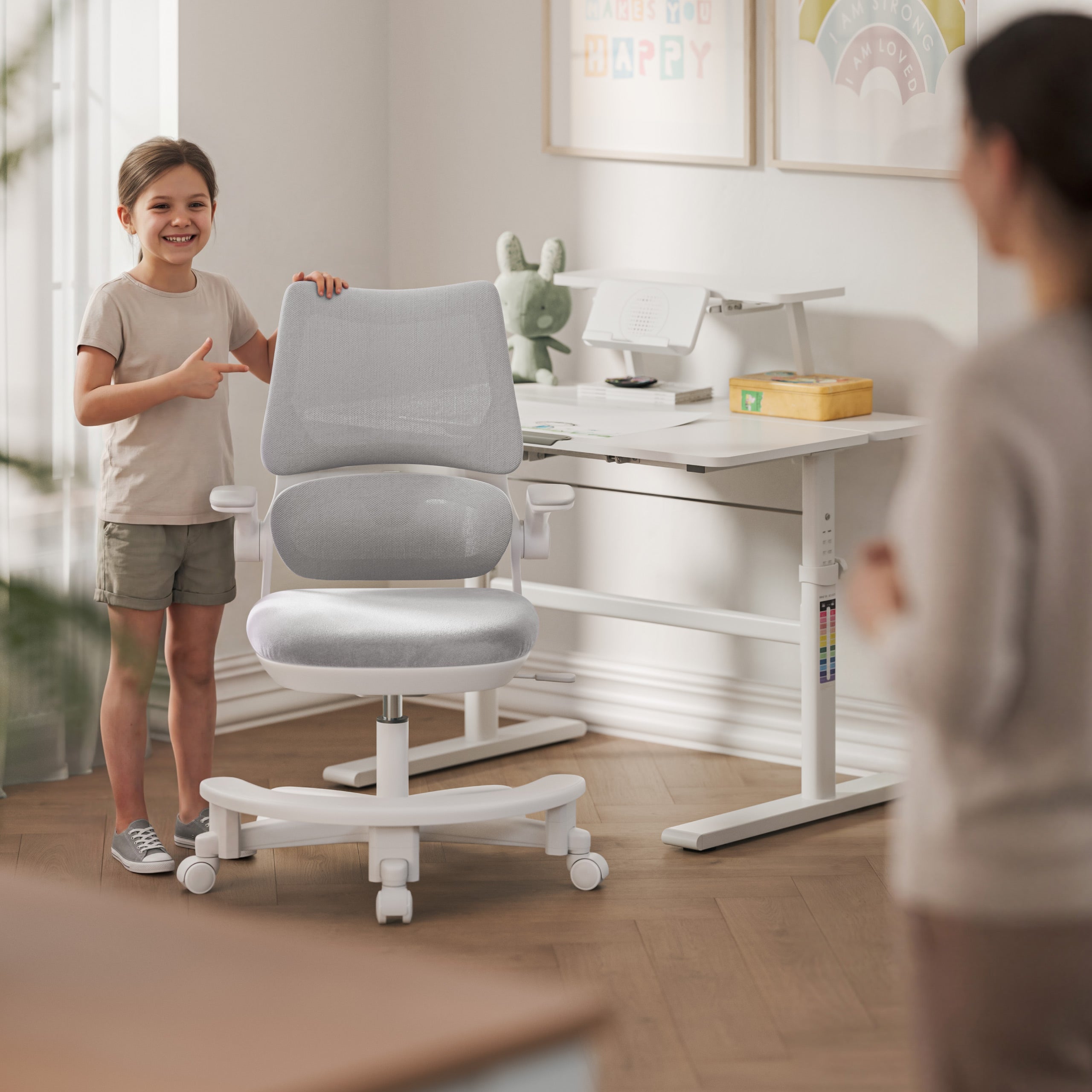 Dětská židle k psacímu stolu Mark Adler Junior 5.7Grey