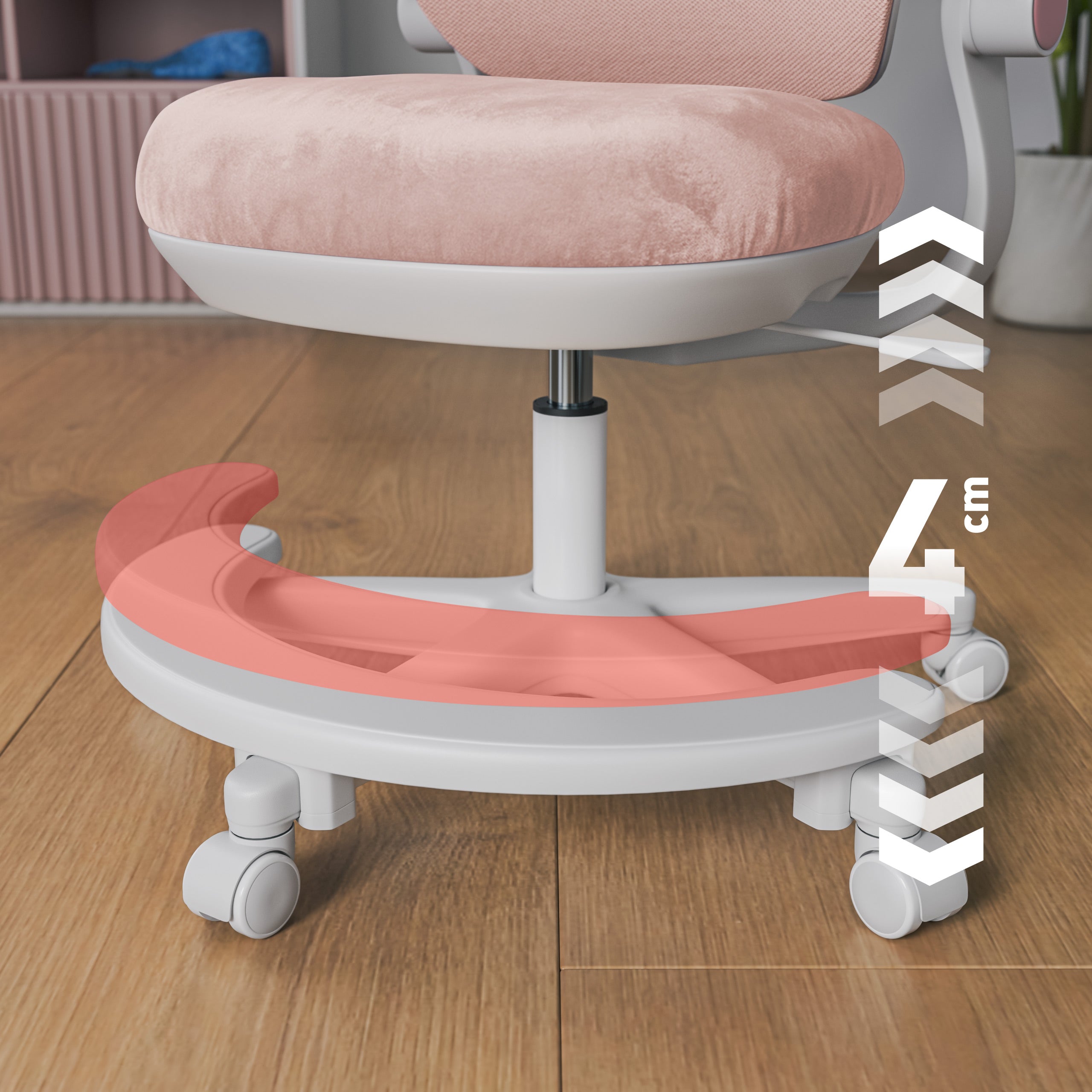 Dětská židle k psacímu stolu Mark Adler Junior 5.7 Pink
