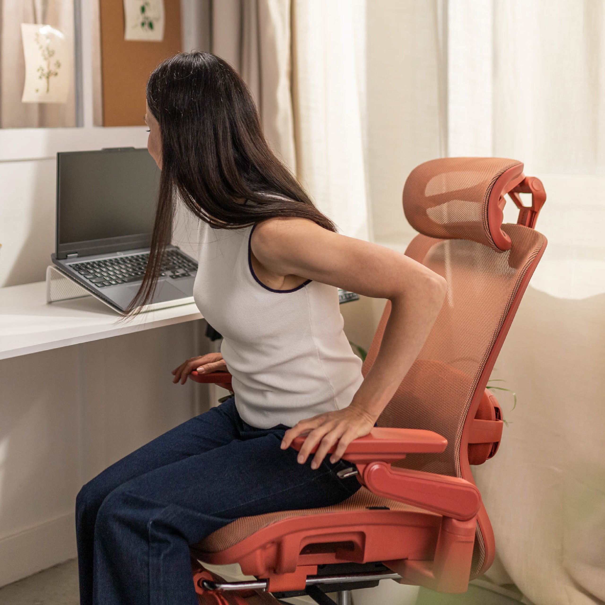 Ergonomické masážní křeslo Mark Adler Leadpro 8.7 Red