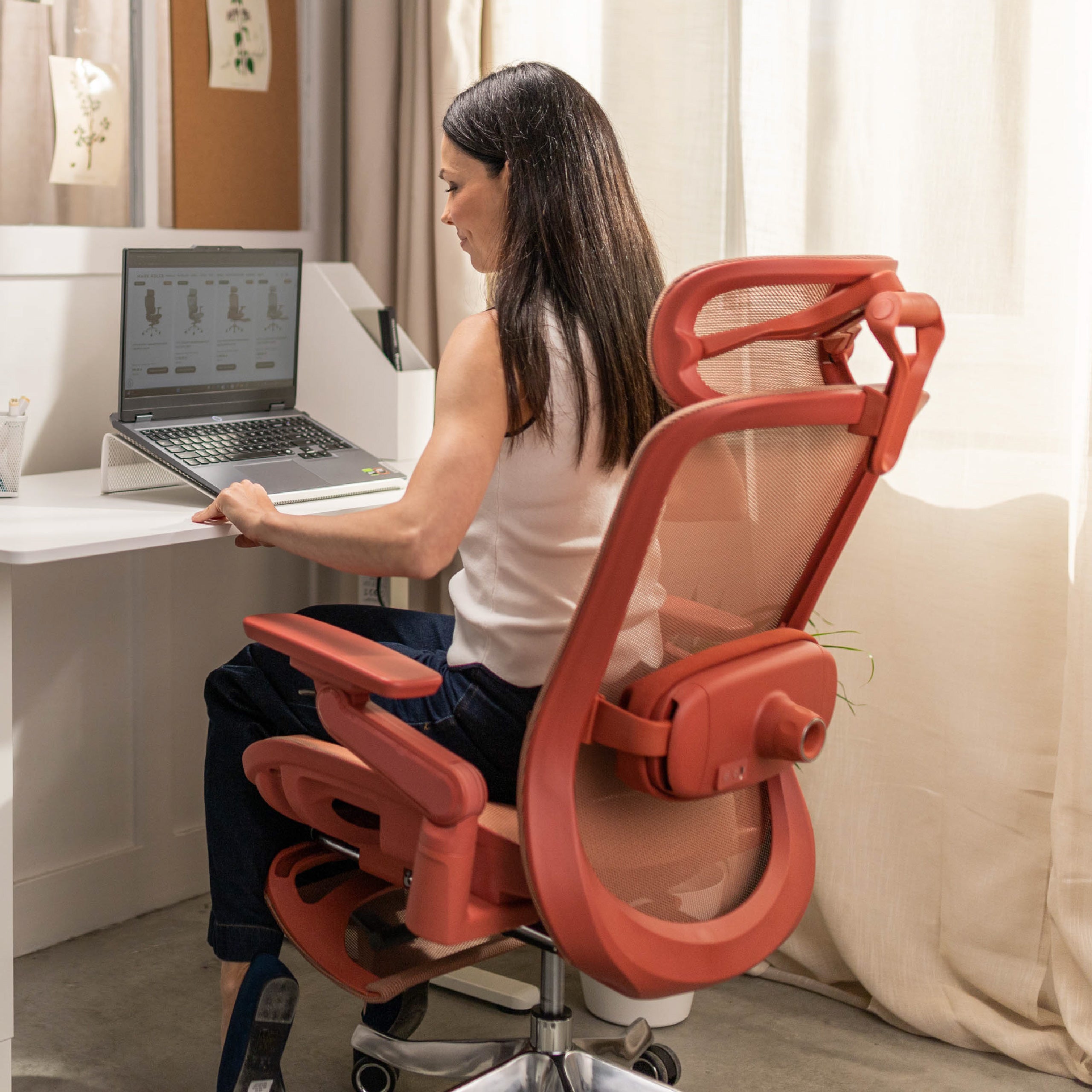 Ergonomické masážní křeslo Mark Adler Leadpro 8.7 Red