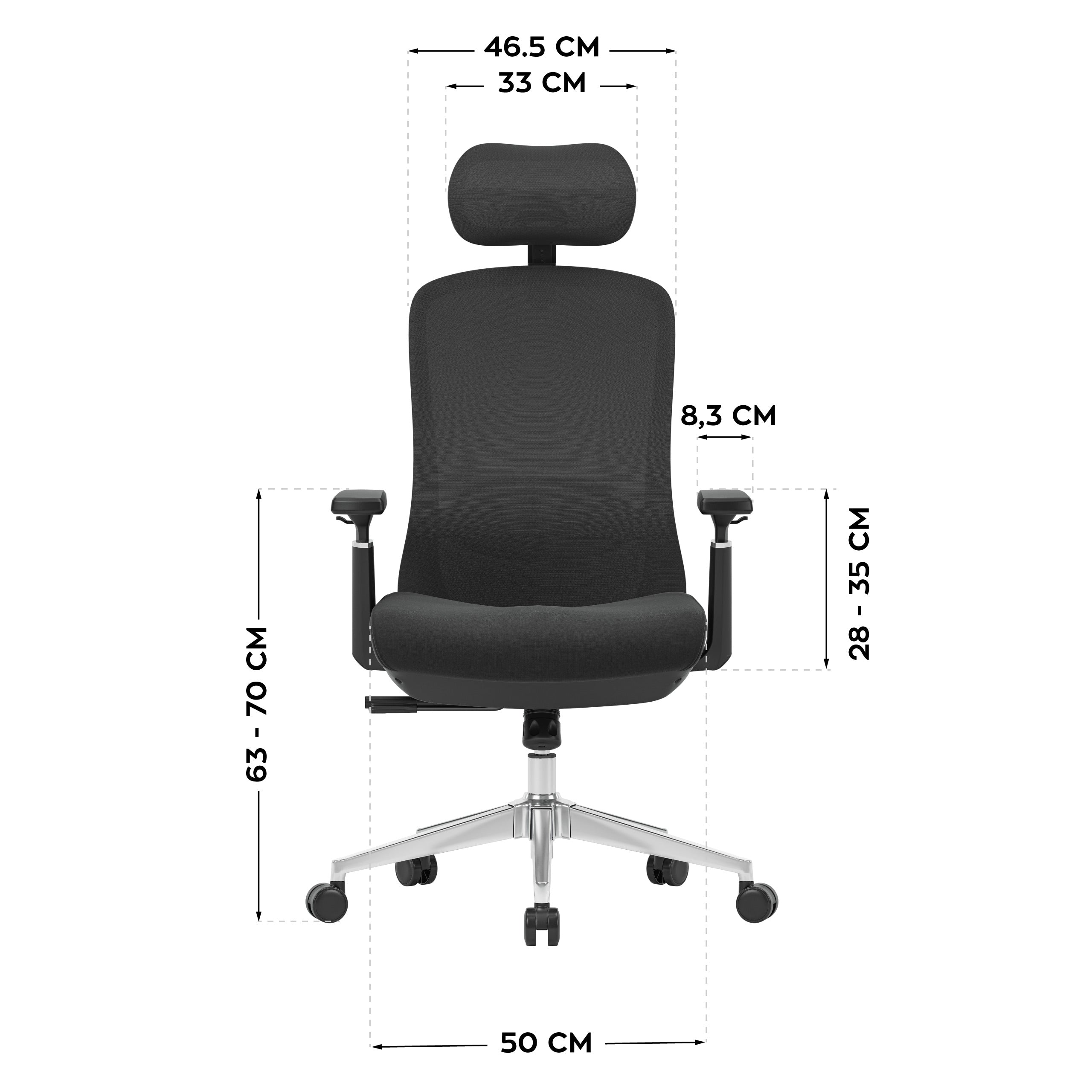 Kancelářské křeslo s masáží Mark Adler Leadpro 6.0 Black