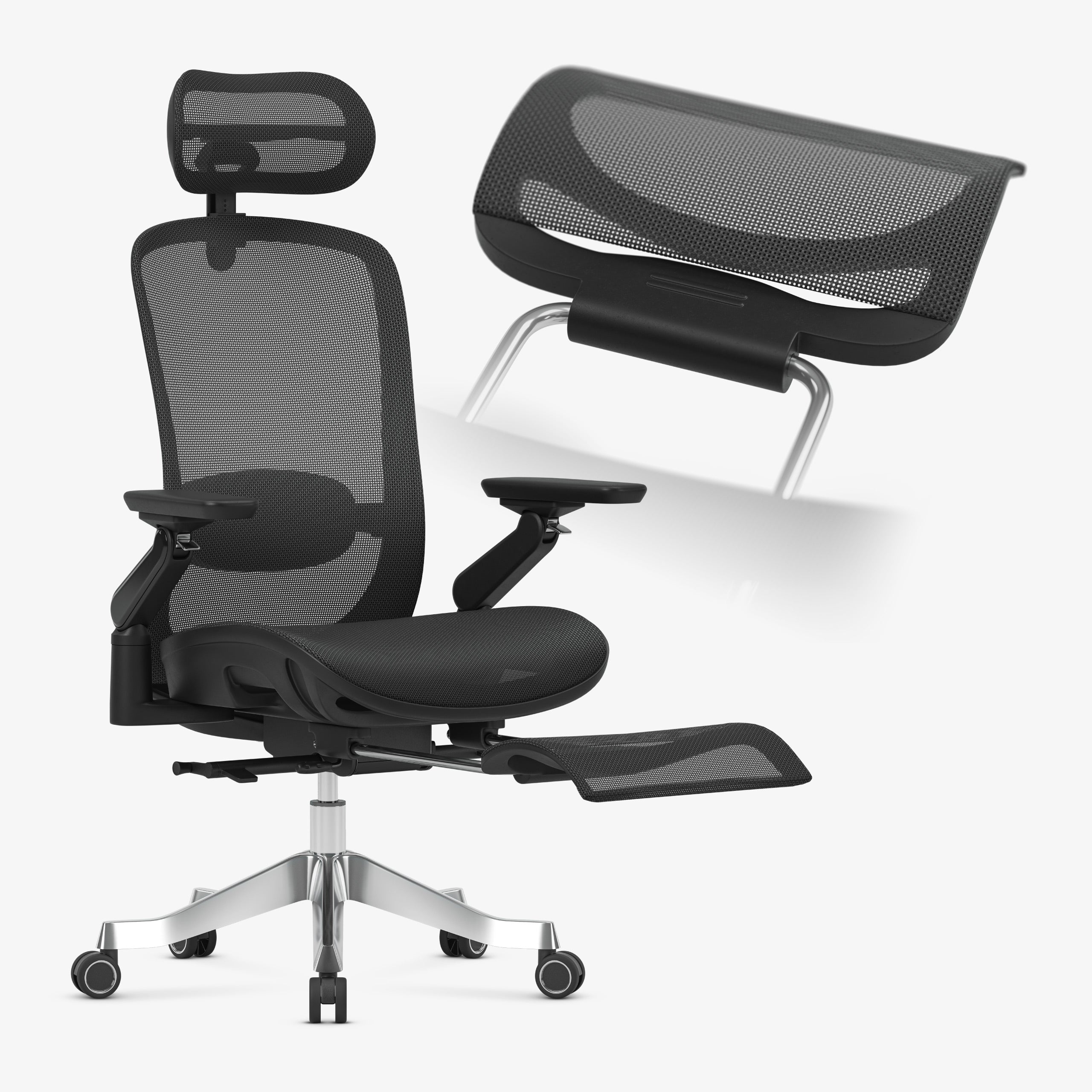 Ergonomické křeslo s masáží Mark Adler Leadpro 8.7 Black