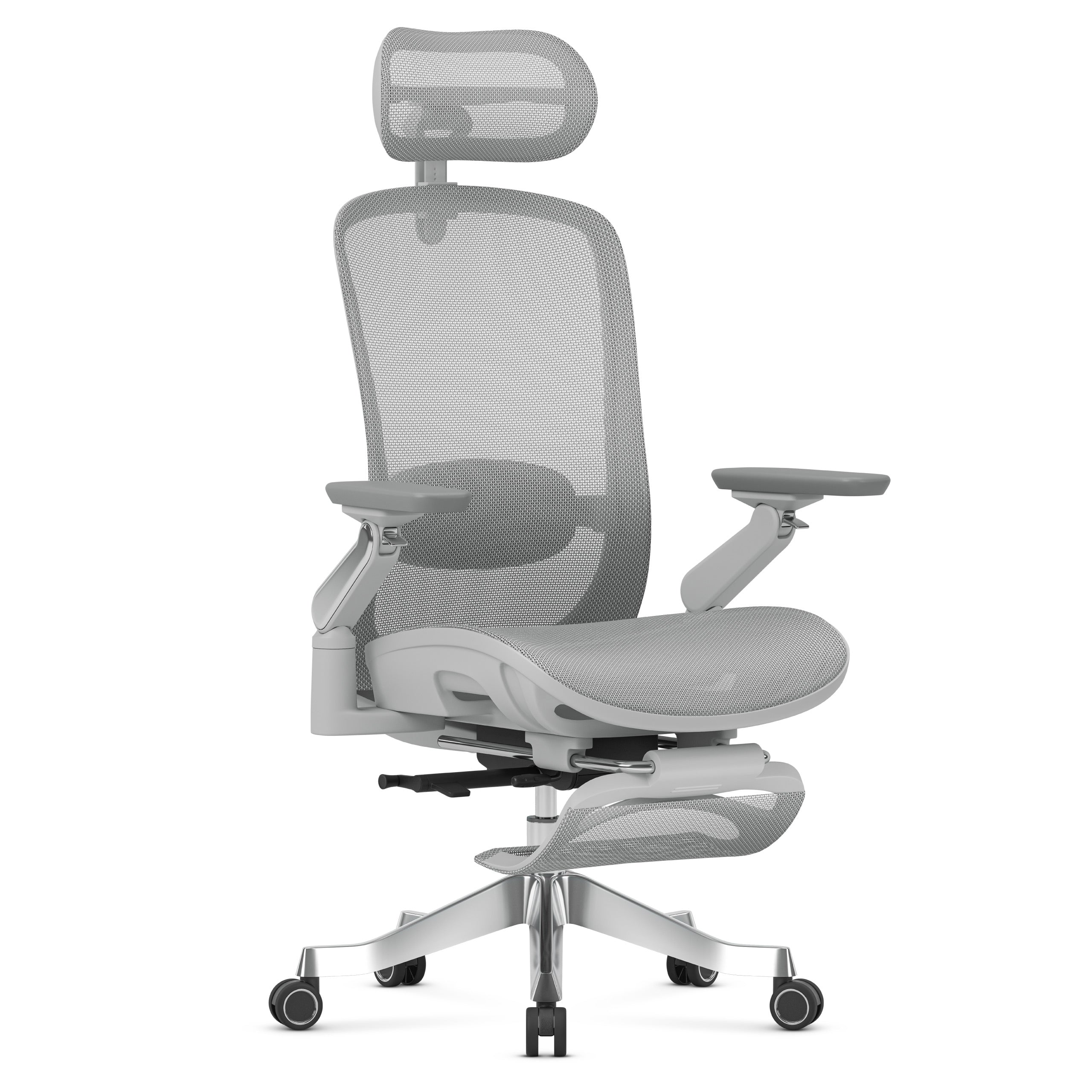 Ergonomické křeslo s masáží Mark Adler Leadpro 8.7 Grey