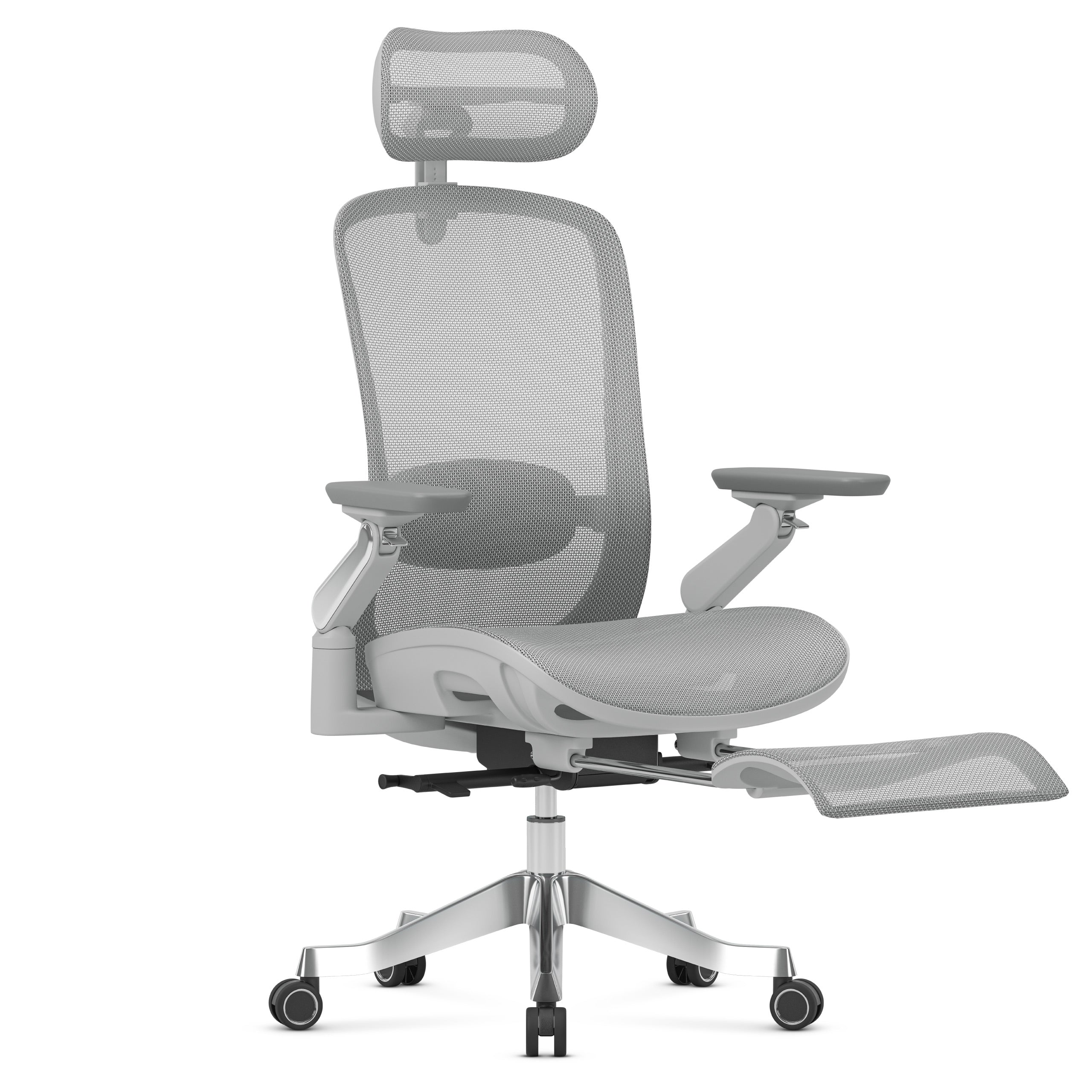 Ergonomické křeslo s masáží Mark Adler Leadpro 8.7 Grey