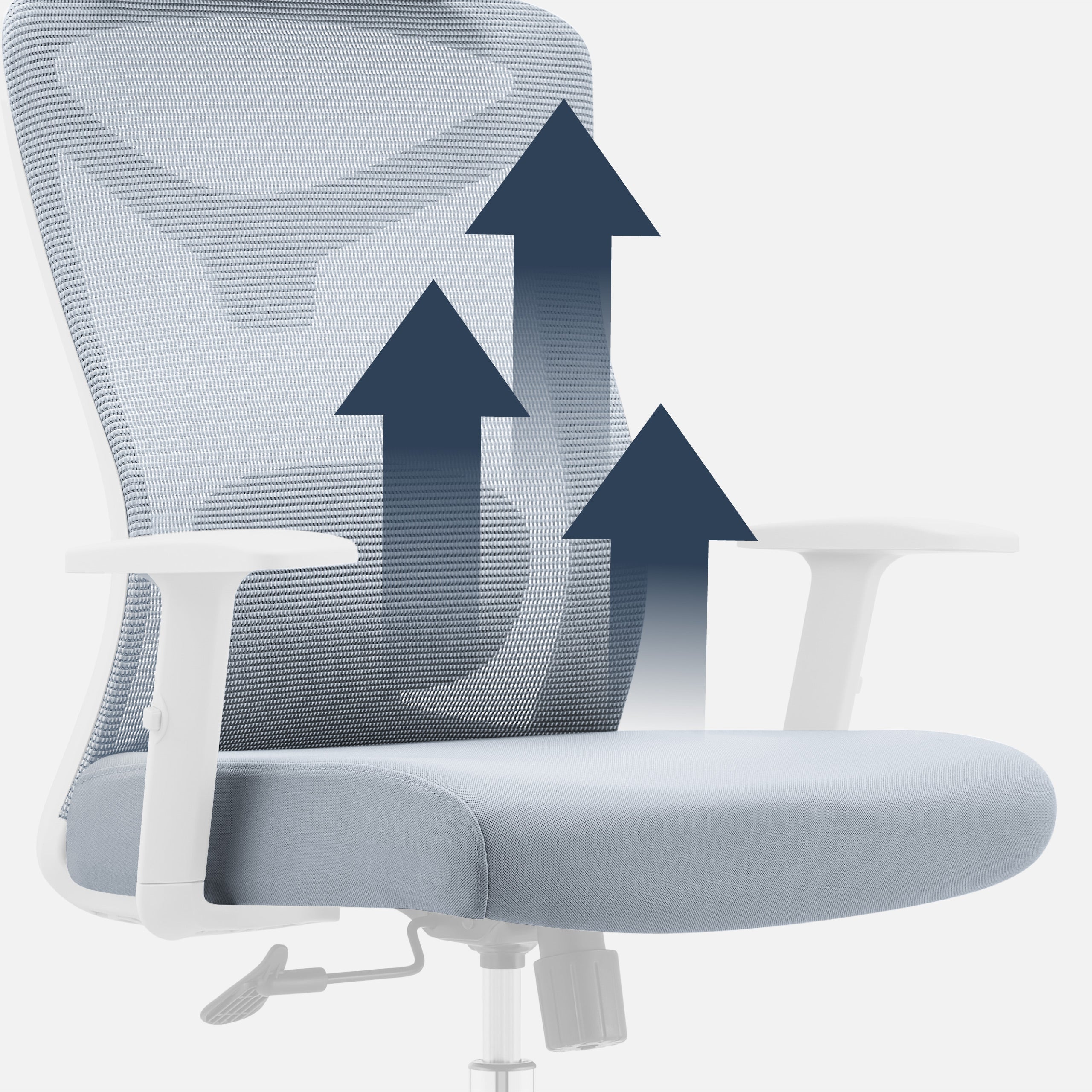 Ergonomické kancelářské křeslo Mark Adler Manager 2.6 Grey