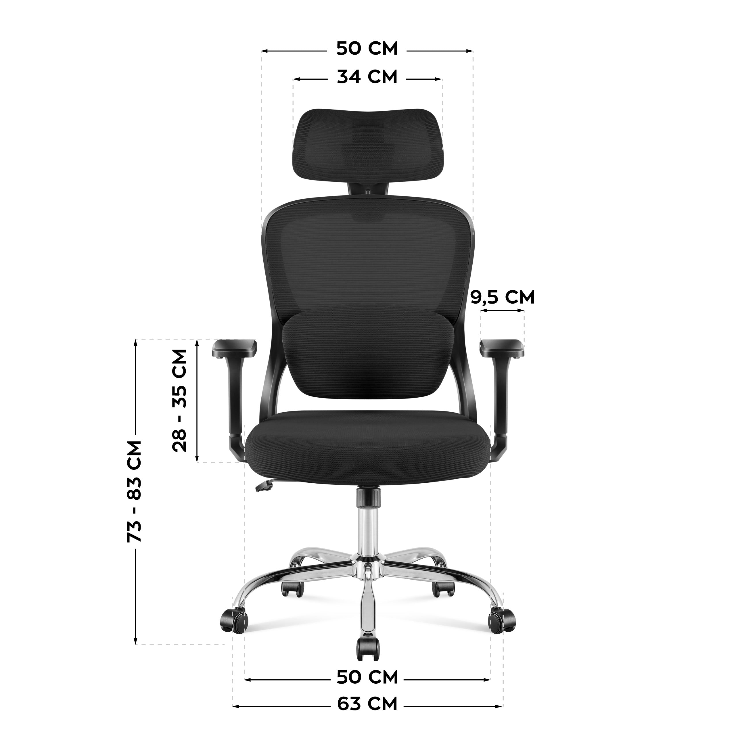 Kancelářská židle Mark Adler Manager 3.2 černá 