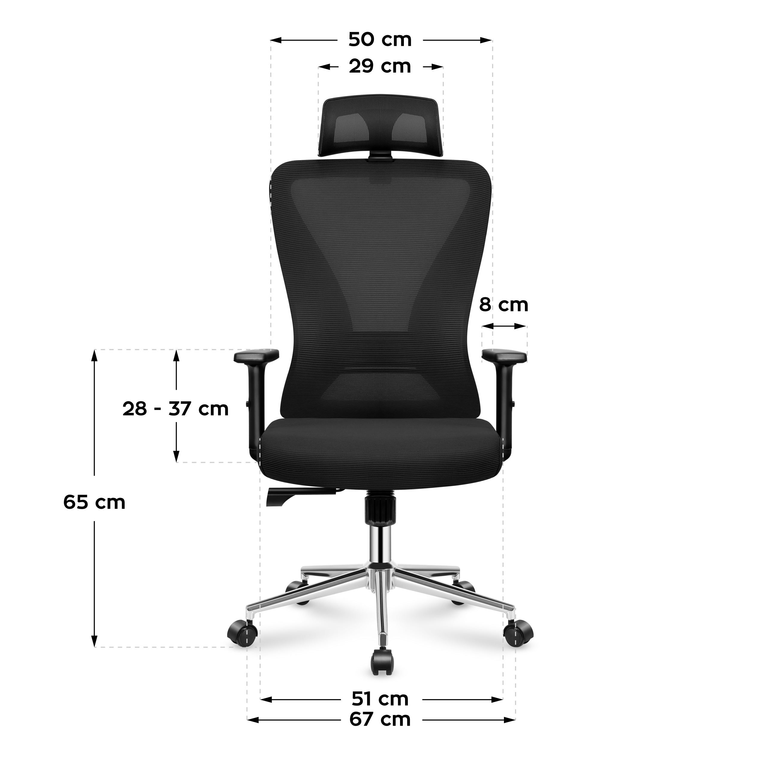 Kancelářská židle Mark Adler Manager 3.5 černá 