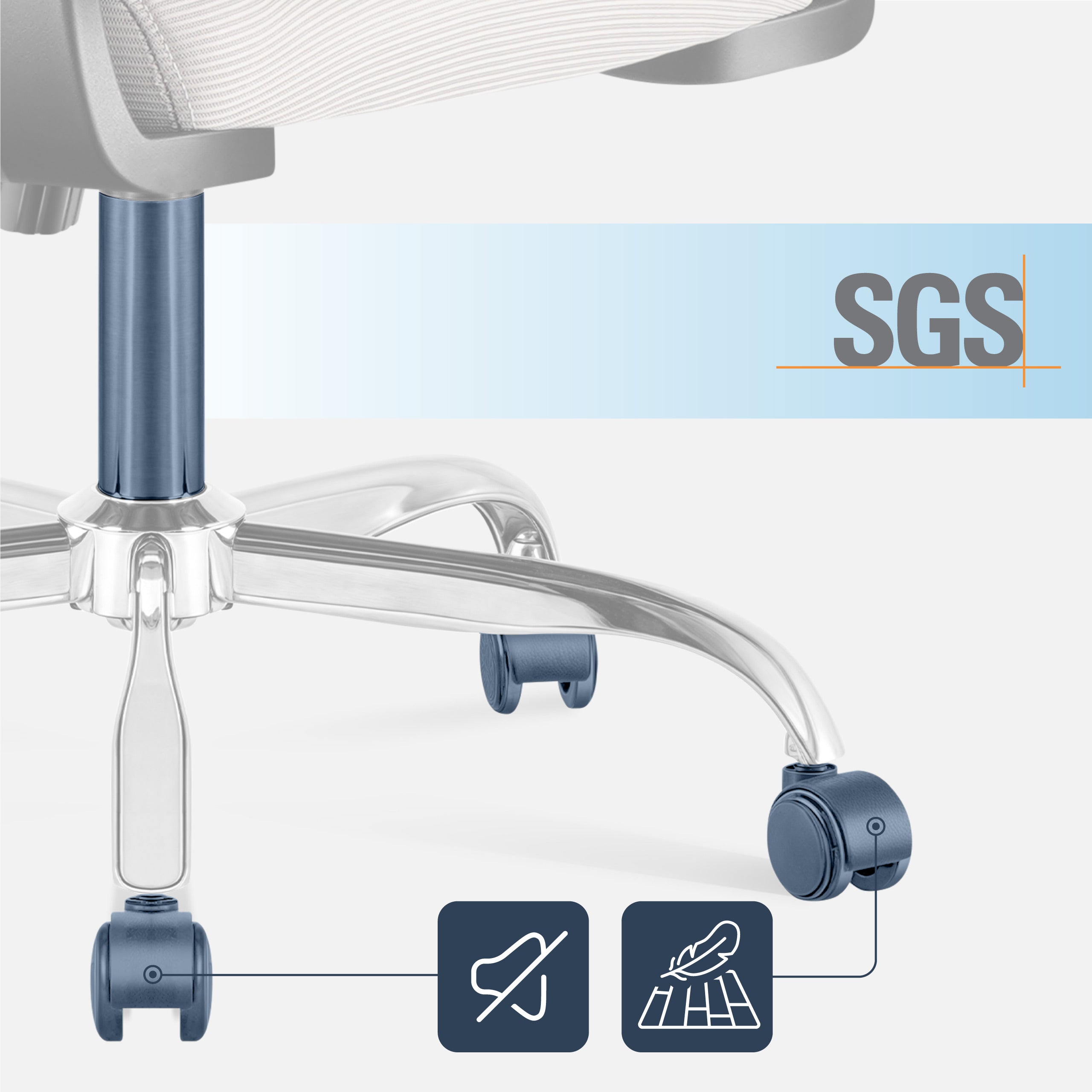 Kancelářská židle Mark Adler Manager 3.2 šedá 