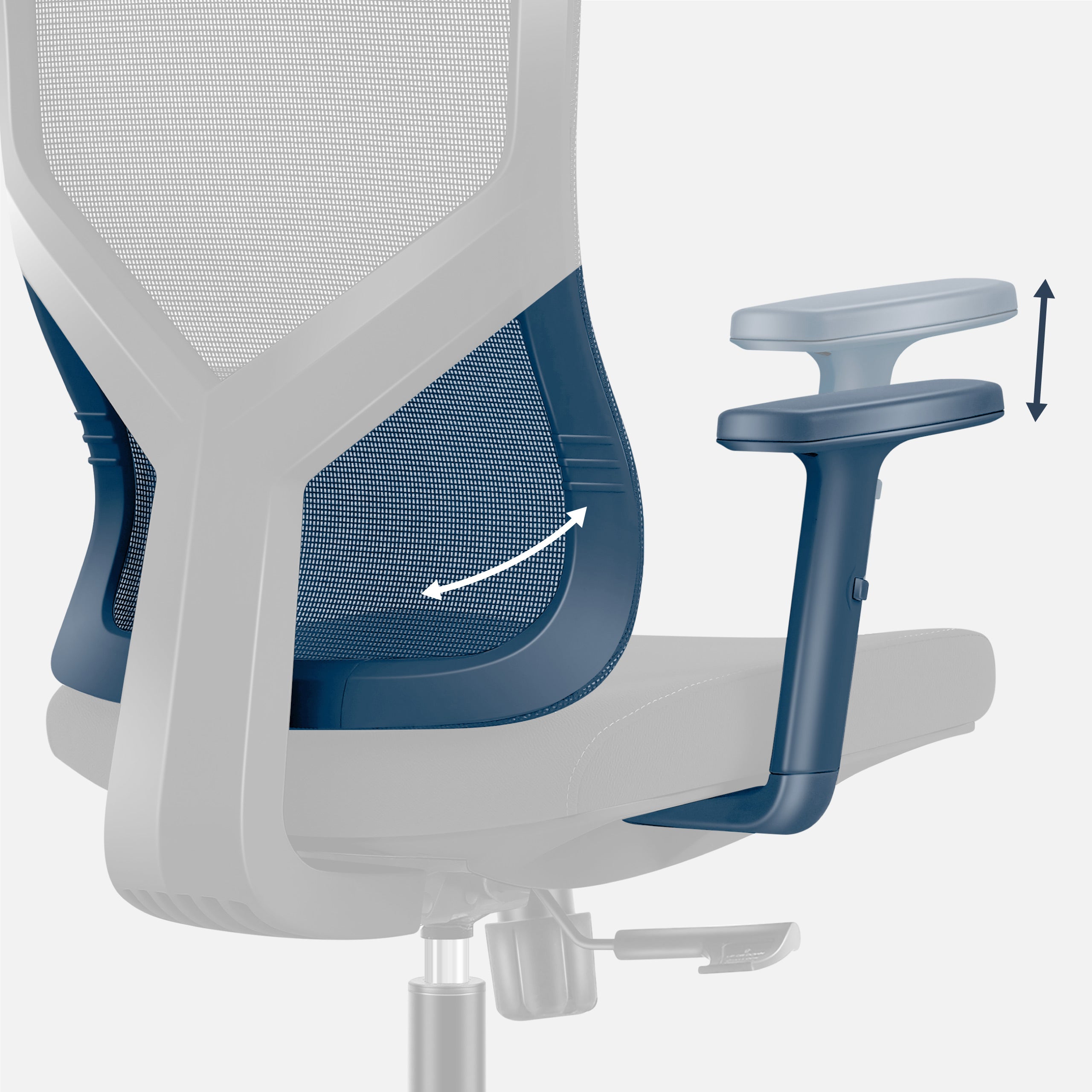 Pohodlné ergonomické křeslo