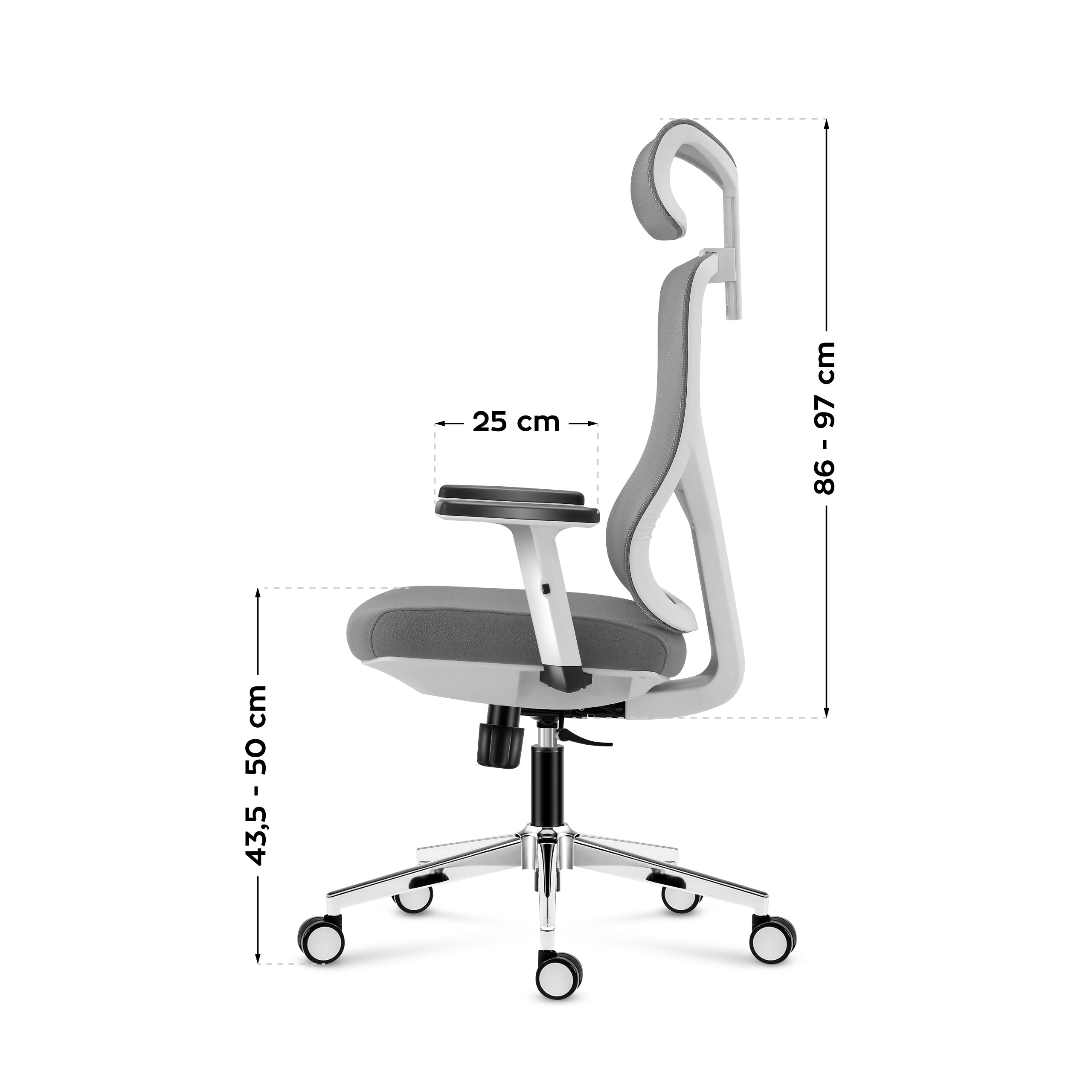 Ergonomická židle Mark Adler Manager 3.3 White 