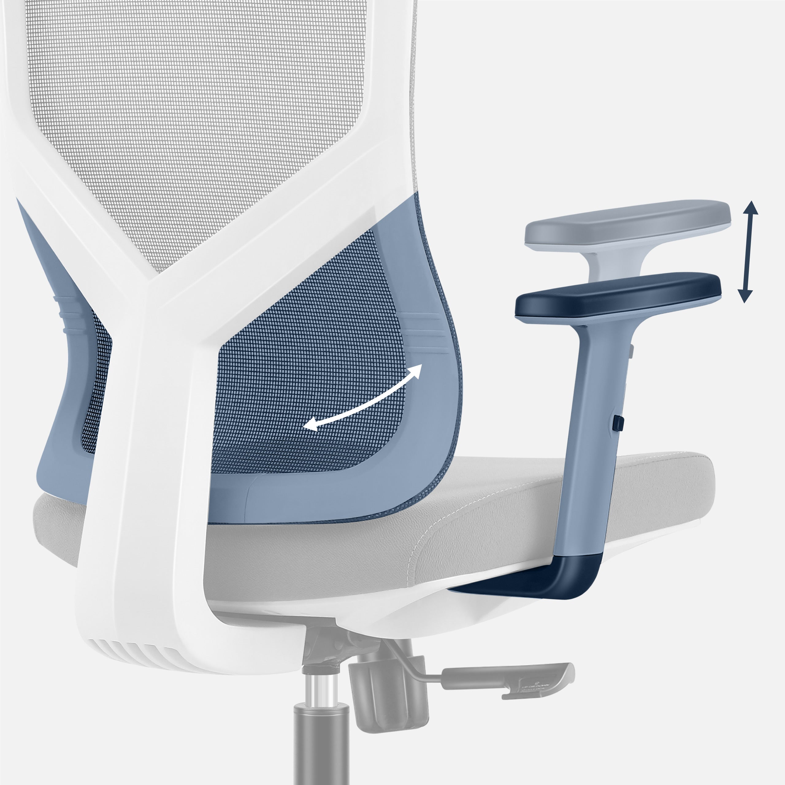 Ergonomická židle Mark Adler Manager 3.3 White 