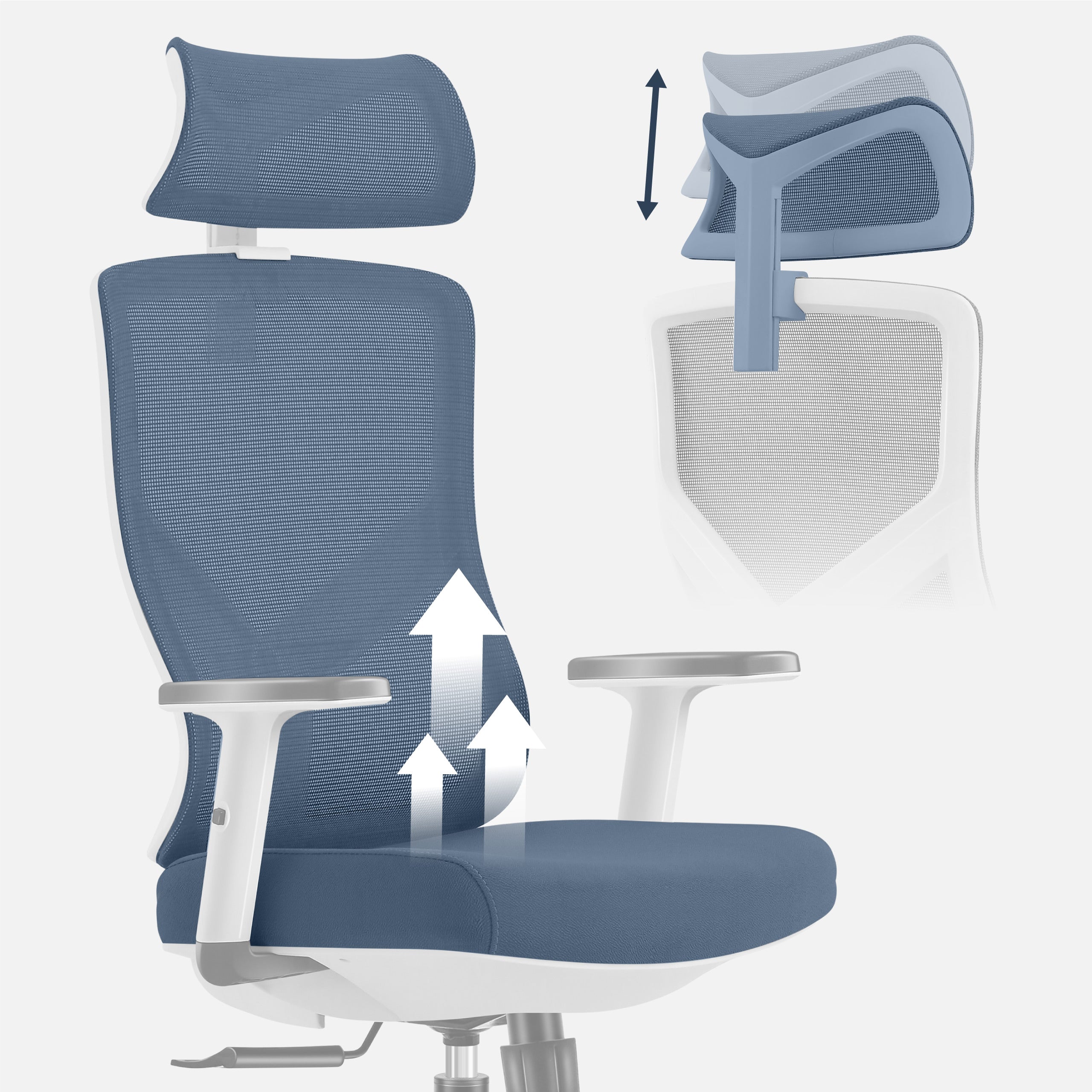 Ergonomická židle Mark Adler Manager 3.3 White 