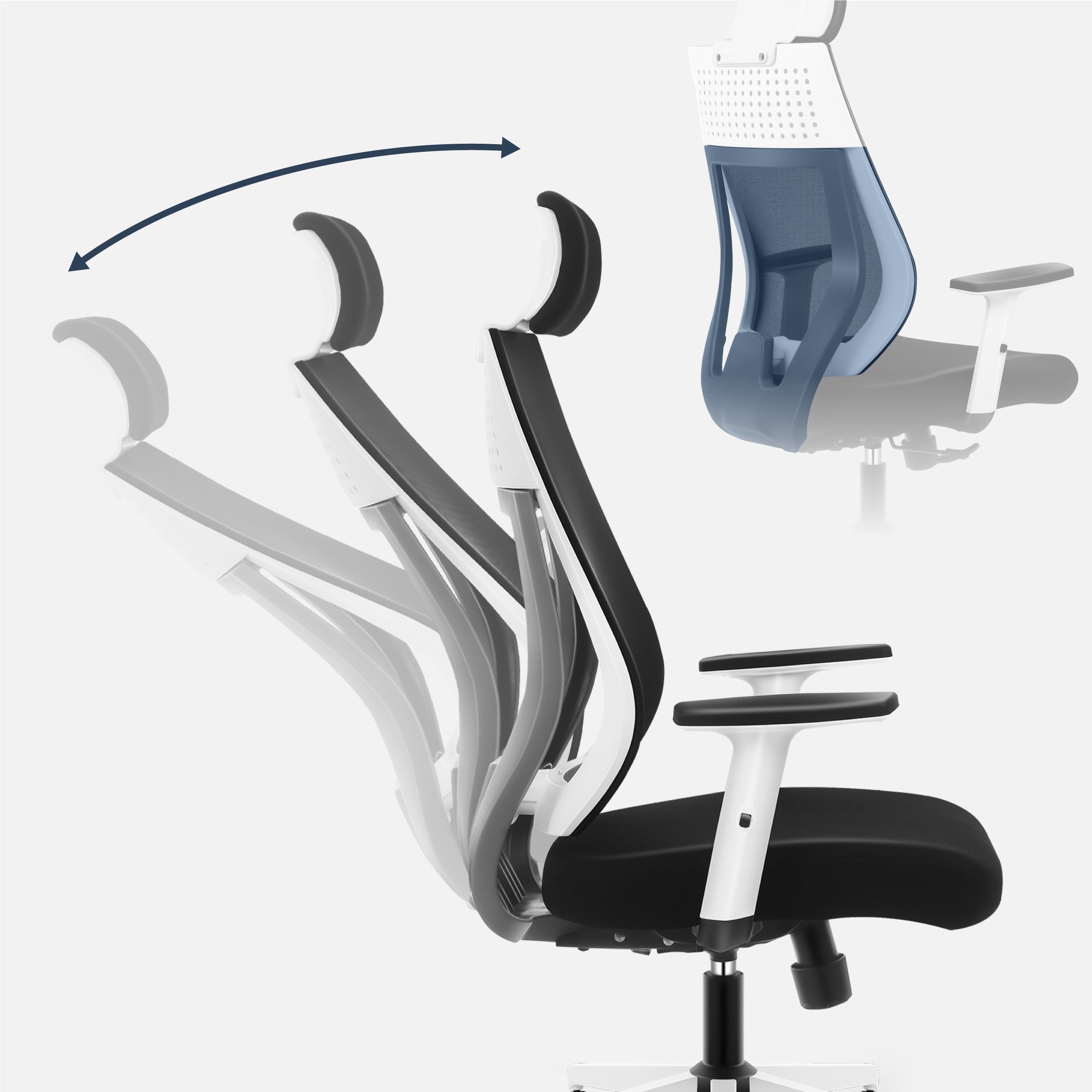 Kancelářská židle MARK ADLER MANAGER 3.9, černá 