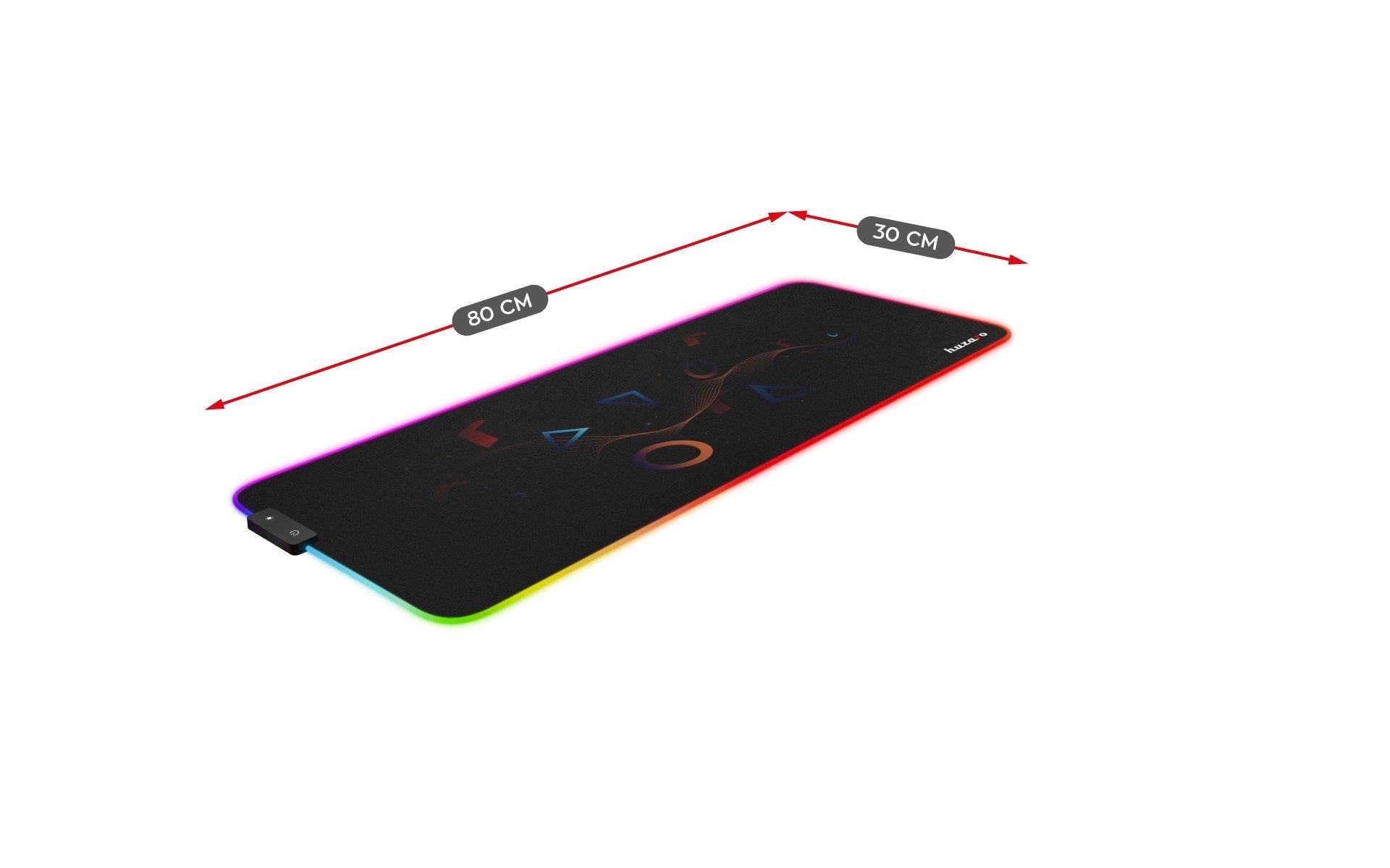 Herní podložka Huzaro RGB Design 