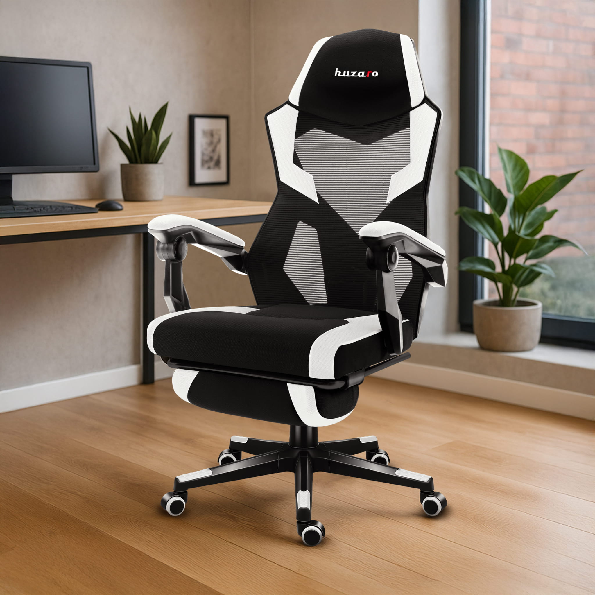 Herní židle Huzaro Combat 3.1 bílá 