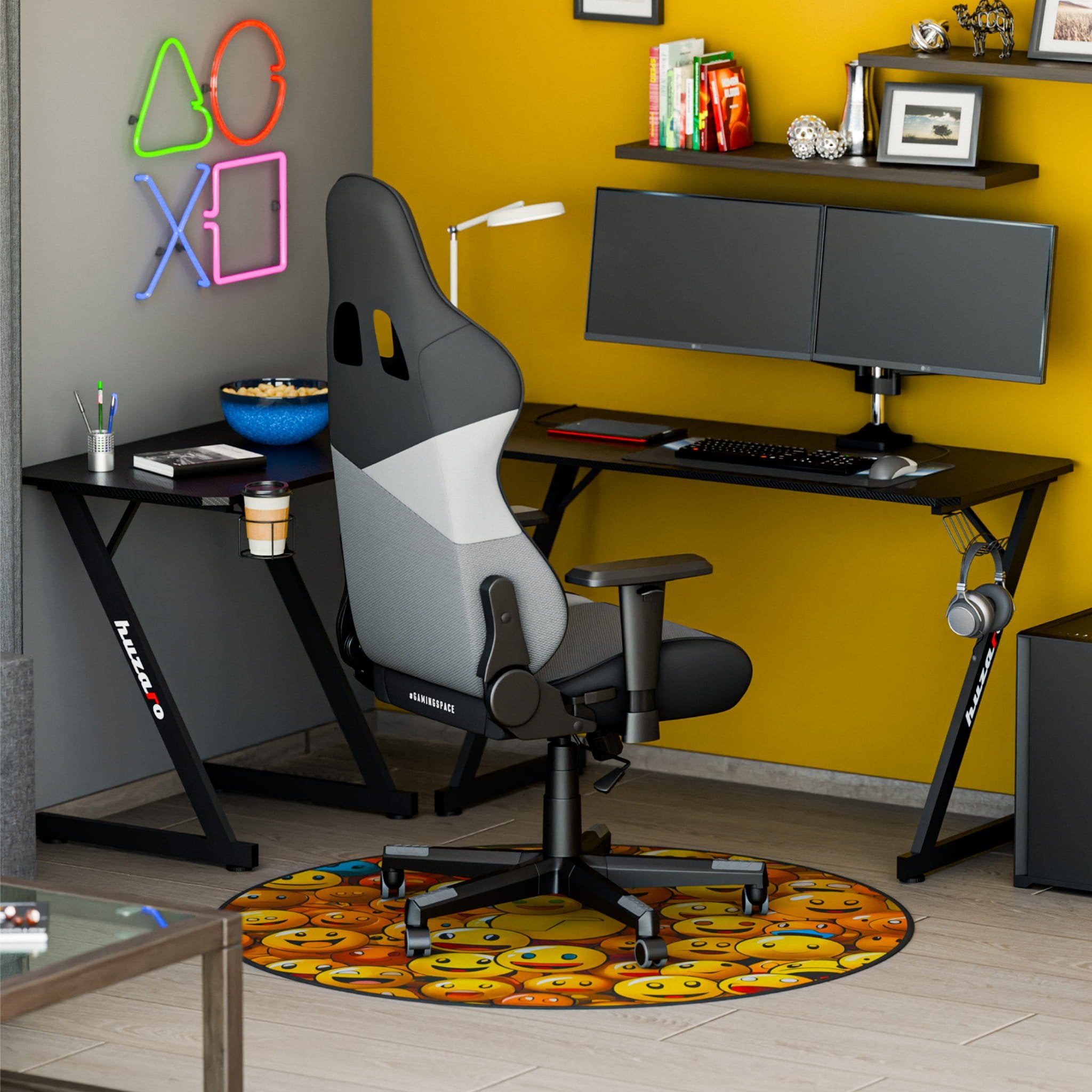 Herní podložka Huzaro FloorMat 8.0 pod židli 