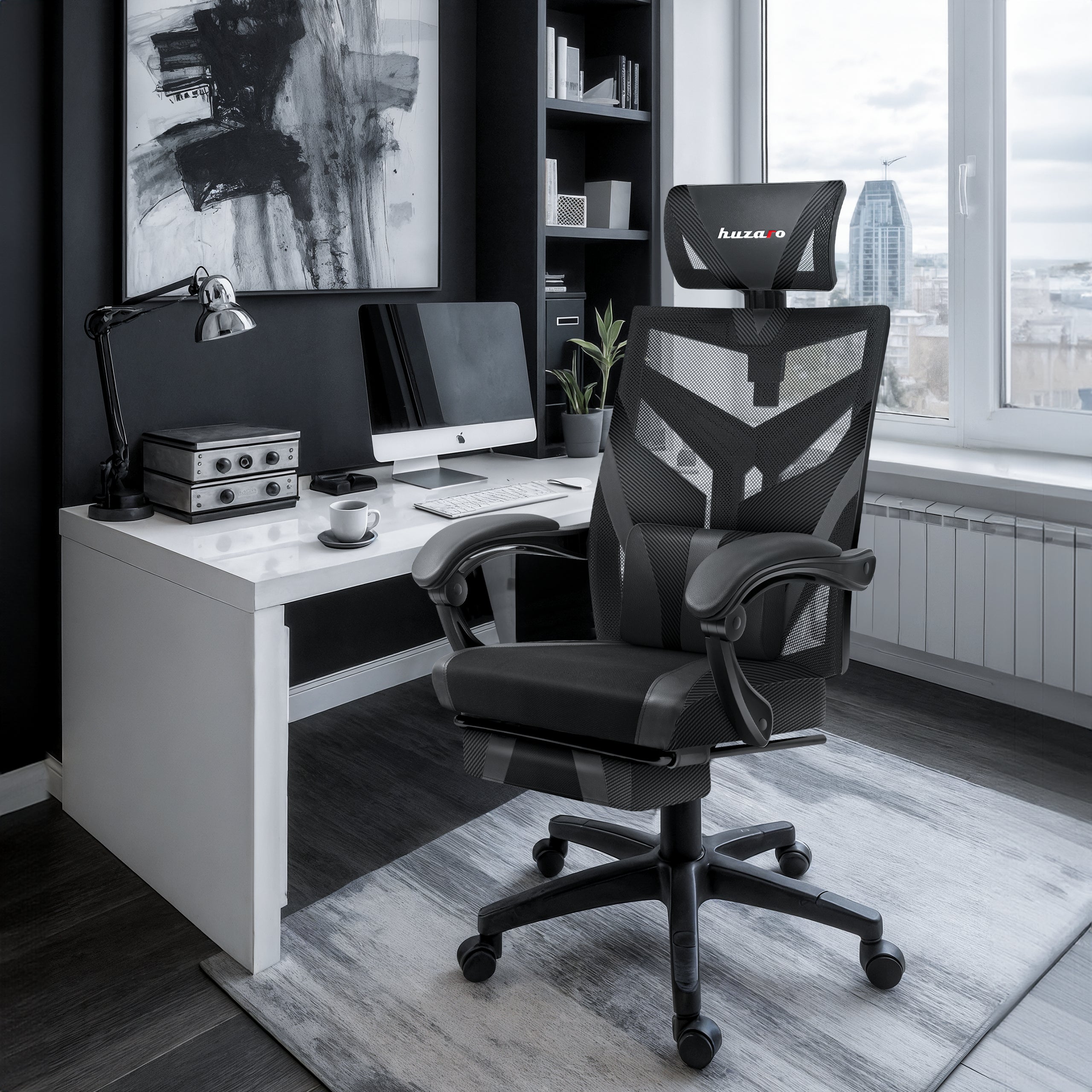 Herní židle HUZARO COMBAT 5.0 černá 