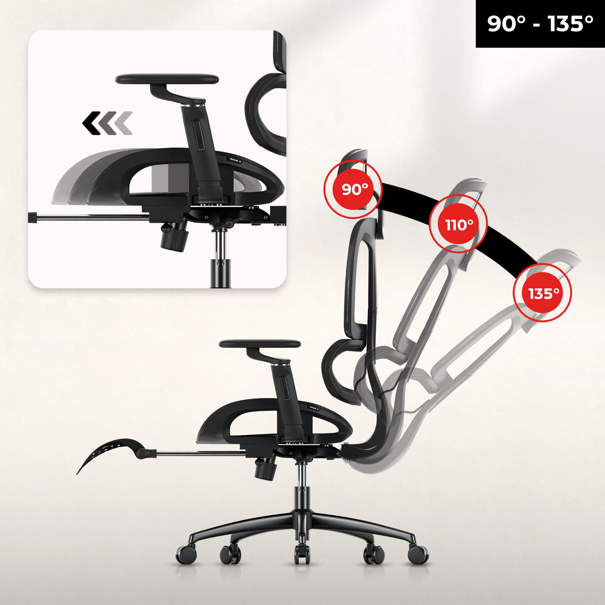 Herní židle Huzaro Combat 7.9 