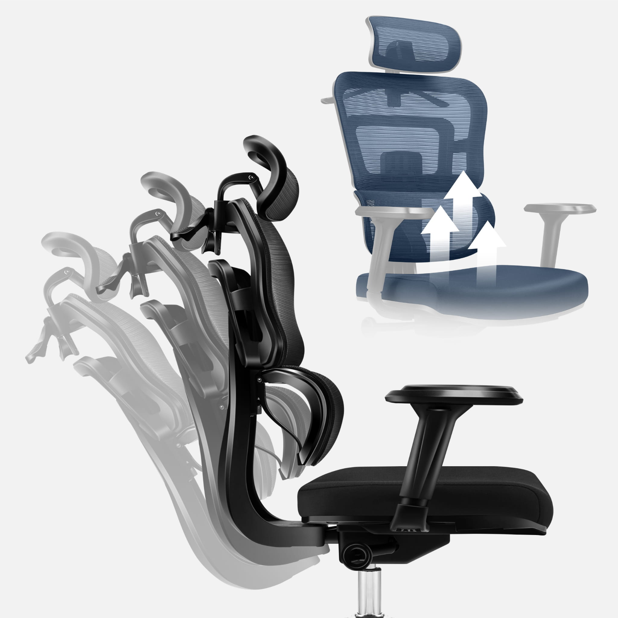 Kancelářská židle Mark Adler Expert 4.9 černá 