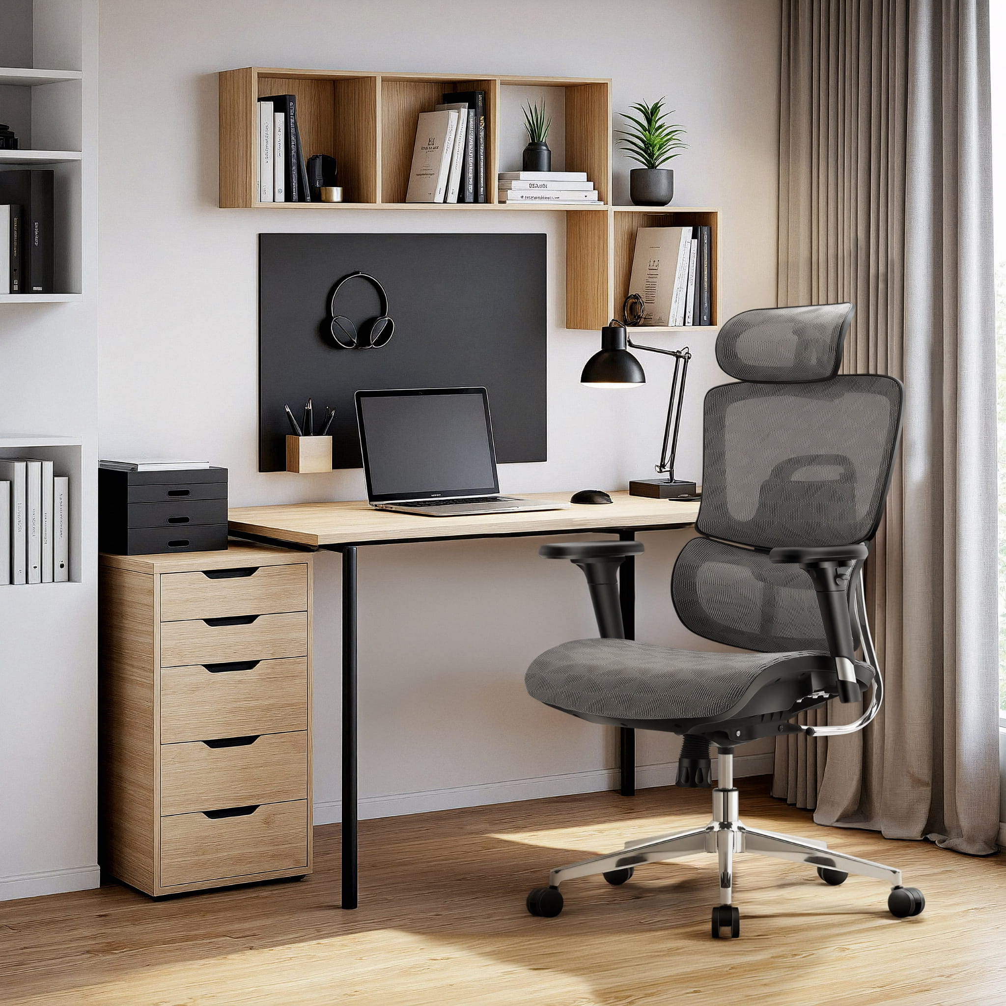 Ergonomická židle Mark Adler Expert 7.9 šedá 