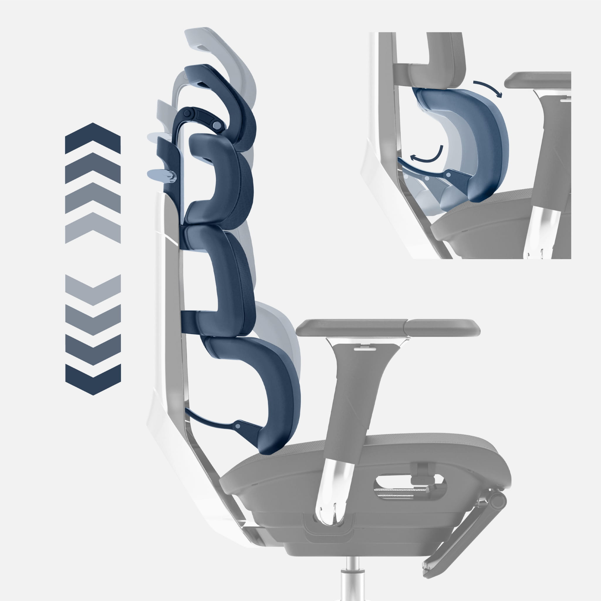 Ergonomická židle Mark Adler Expert 9.8 černá 