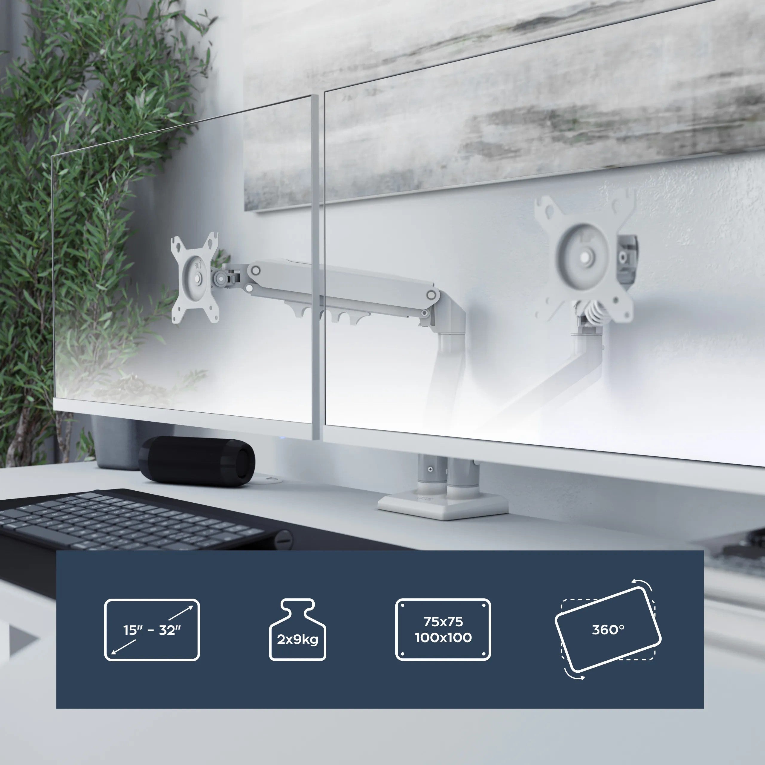 Držák pro dva monitory Mark Adler Flow 4.0 