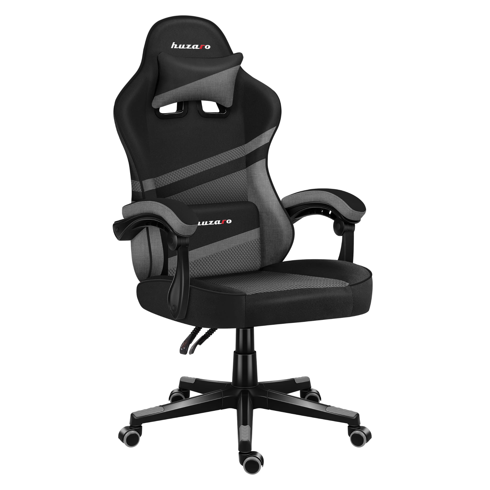 Herní židle HUZARO FORCE 4.4 šedá síťovina 