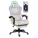 Herní židle HUZARO Force 4.7 White RGB 
