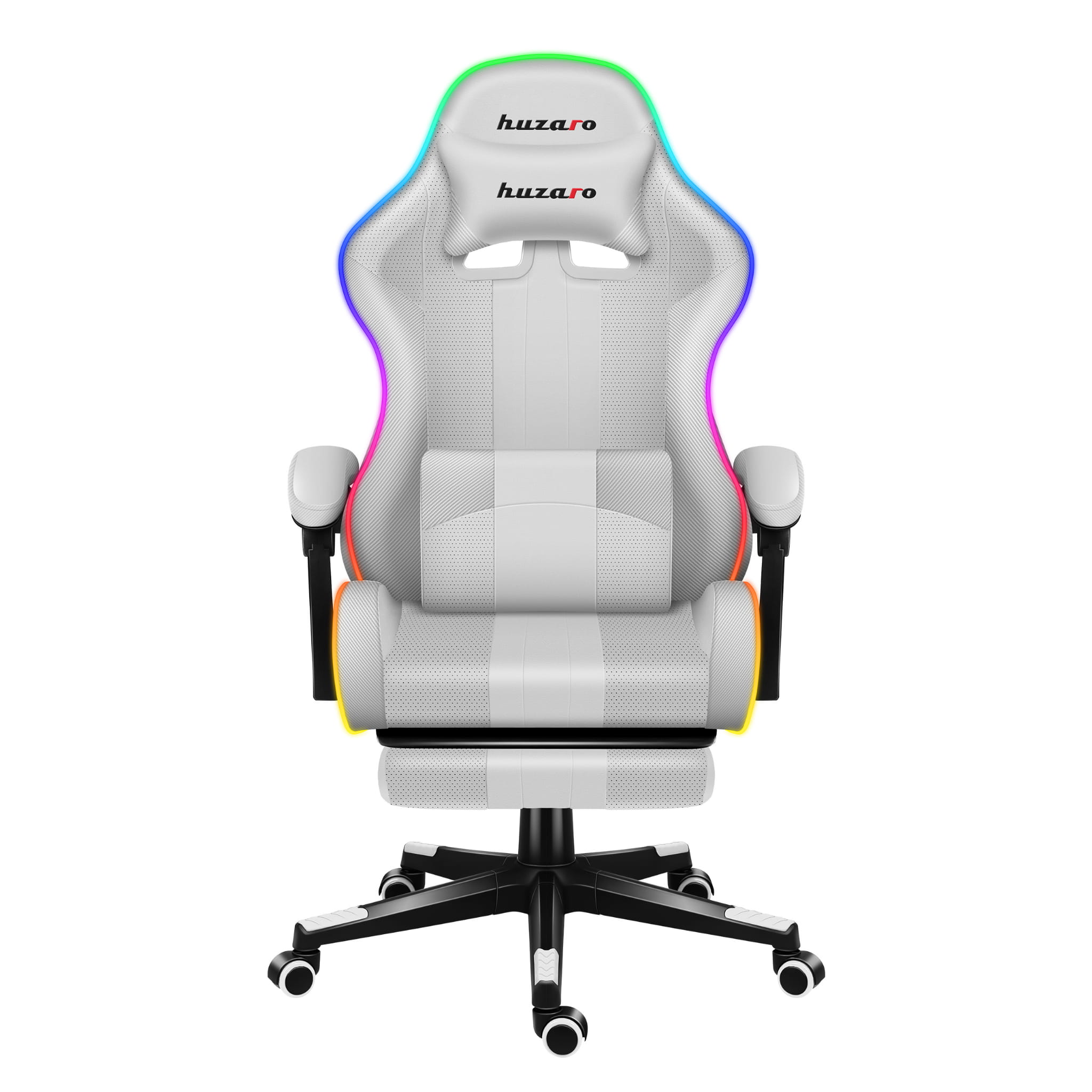 Herní židle HUZARO Force 4.7 White RGB 