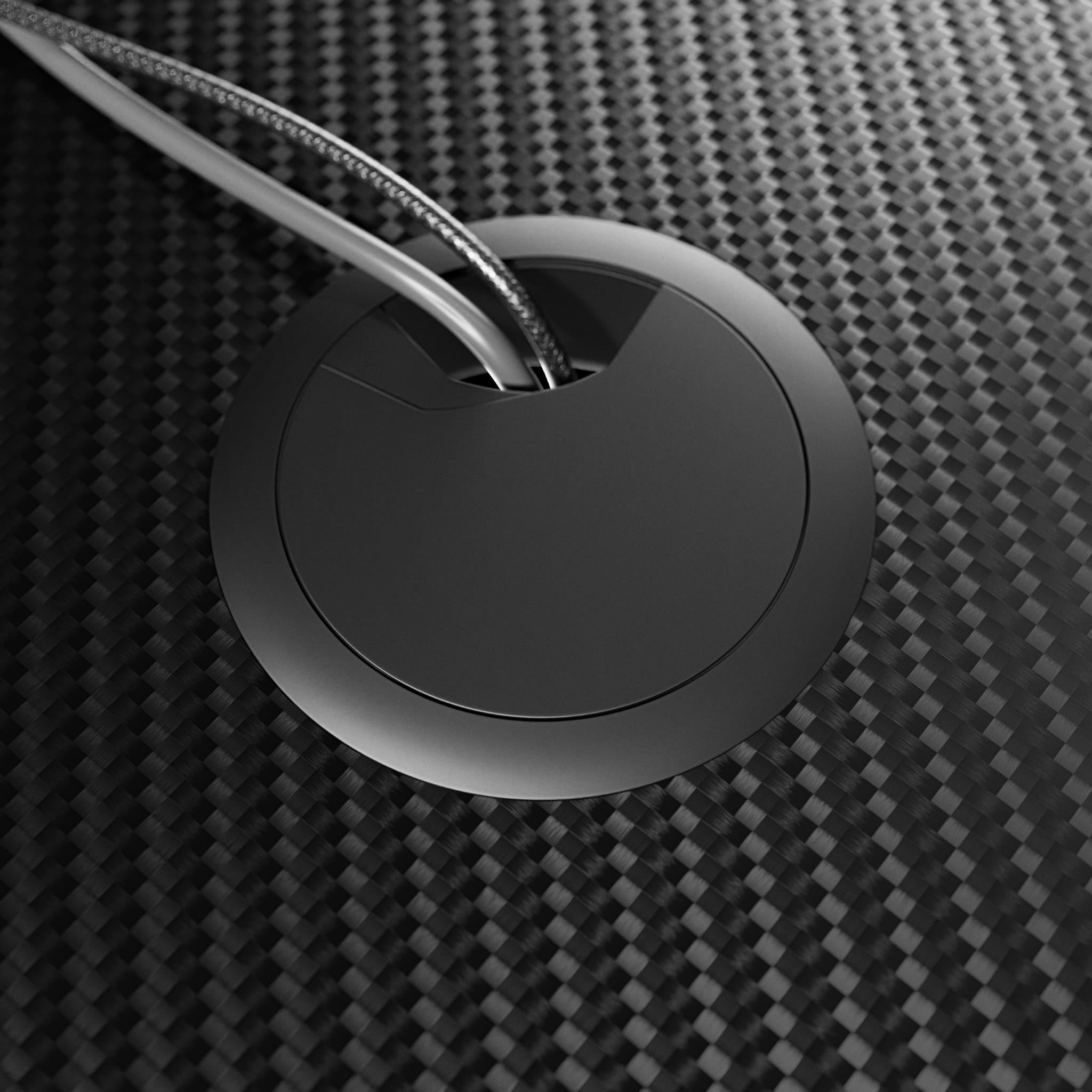 Herní stůl Huzaro Hero 1.6 černý 120 cm 