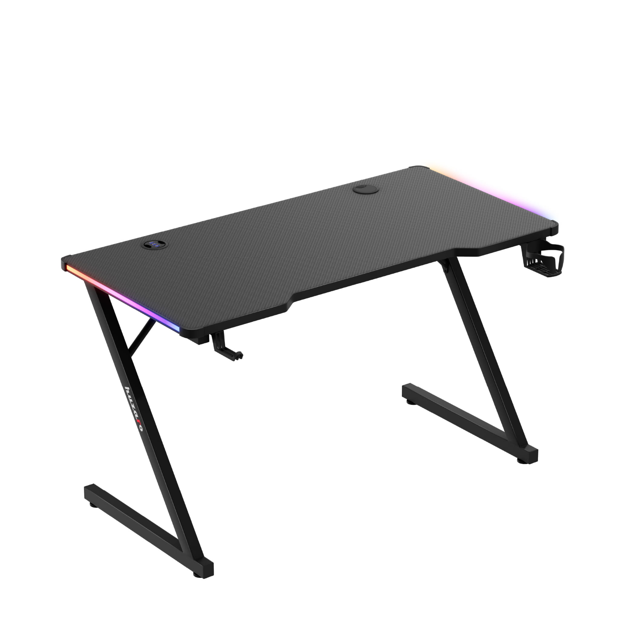 Herní stůl Huzaro Hero 2.5 RGB LED 120 cm 