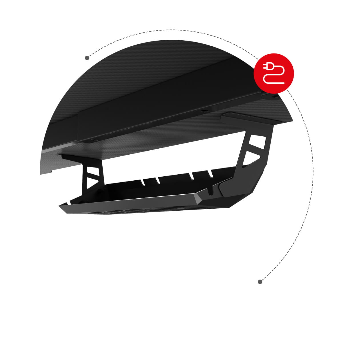 Herní stůl Huzaro Hero 4.8 RGB 160 cm 