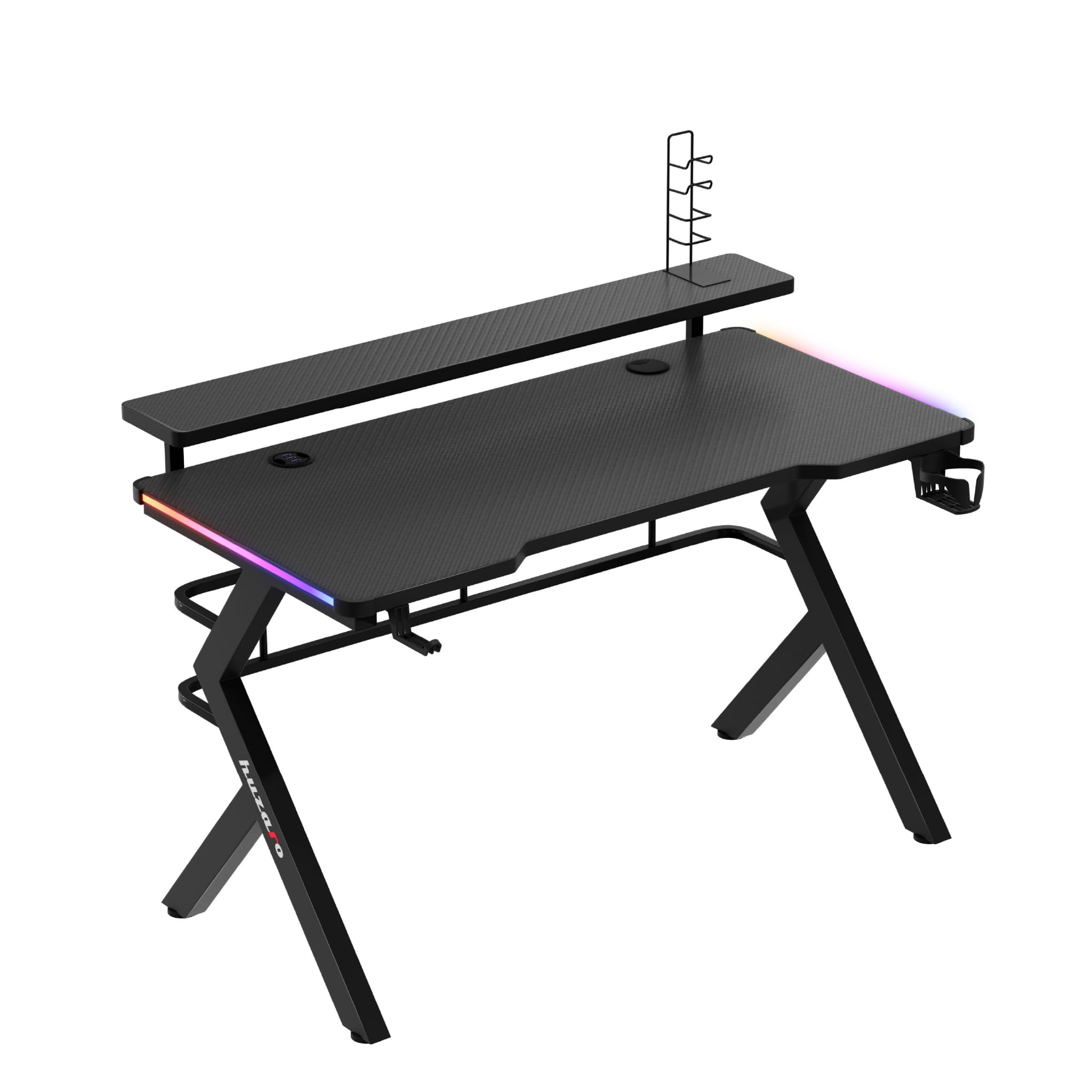 Herní stůl Huzaro Hero 5.0 RGB LED 120 cm 