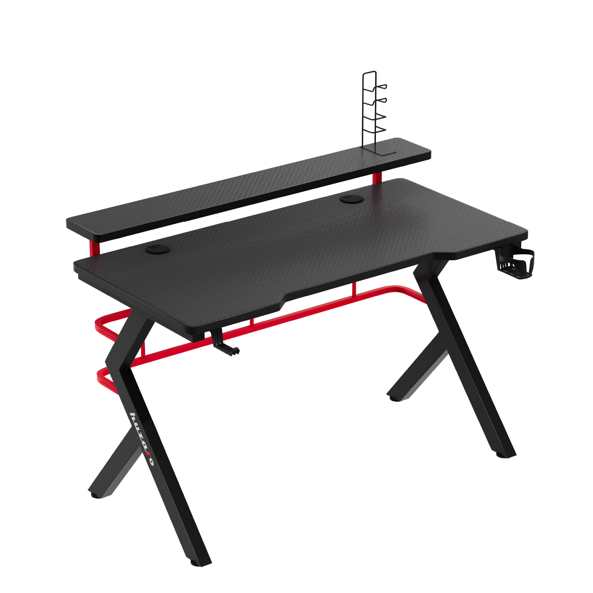 Herní stůl Huzaro Hero 5.0 Red 120 cm 