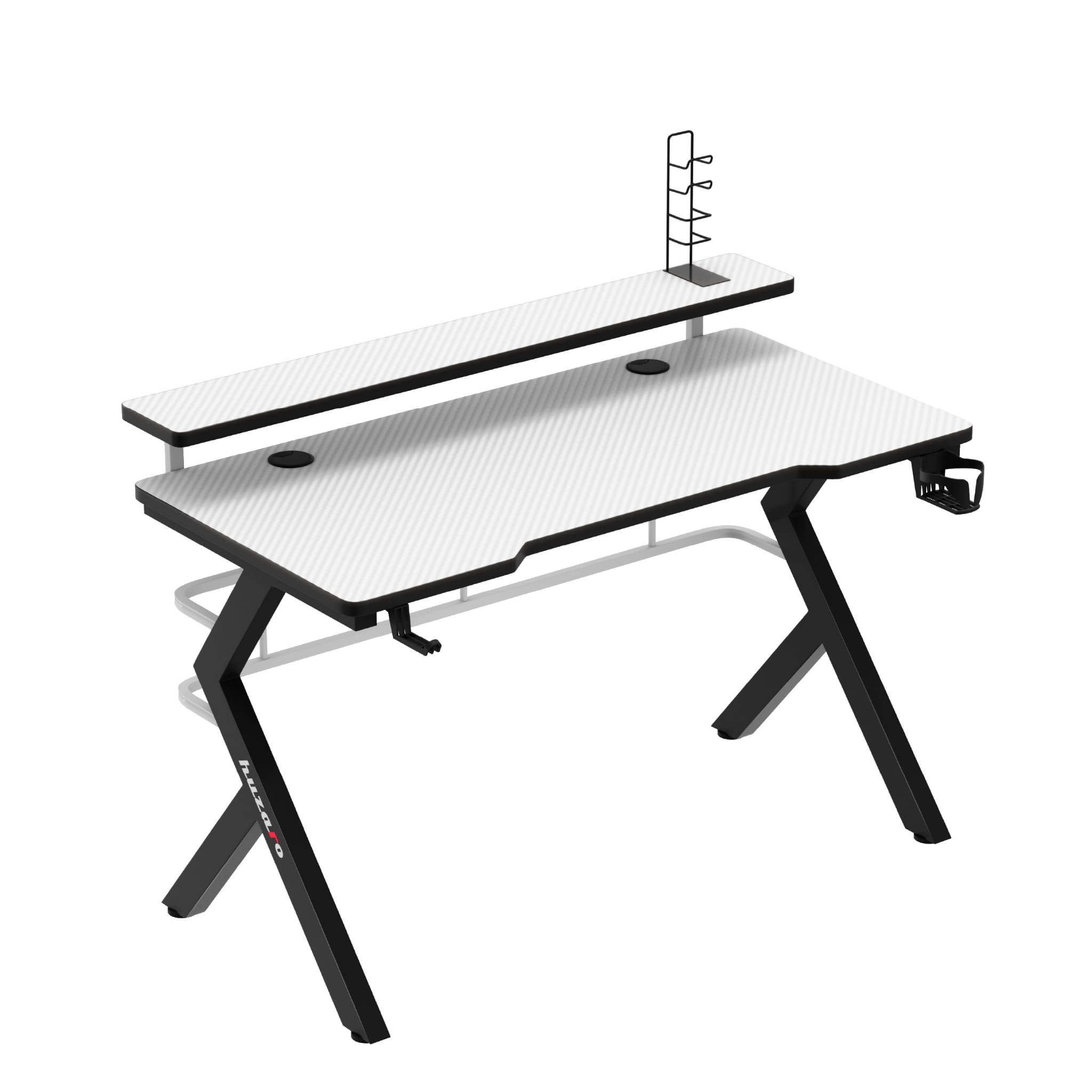 Herní stůl Huzaro Hero 5.0 bílý 120 cm 