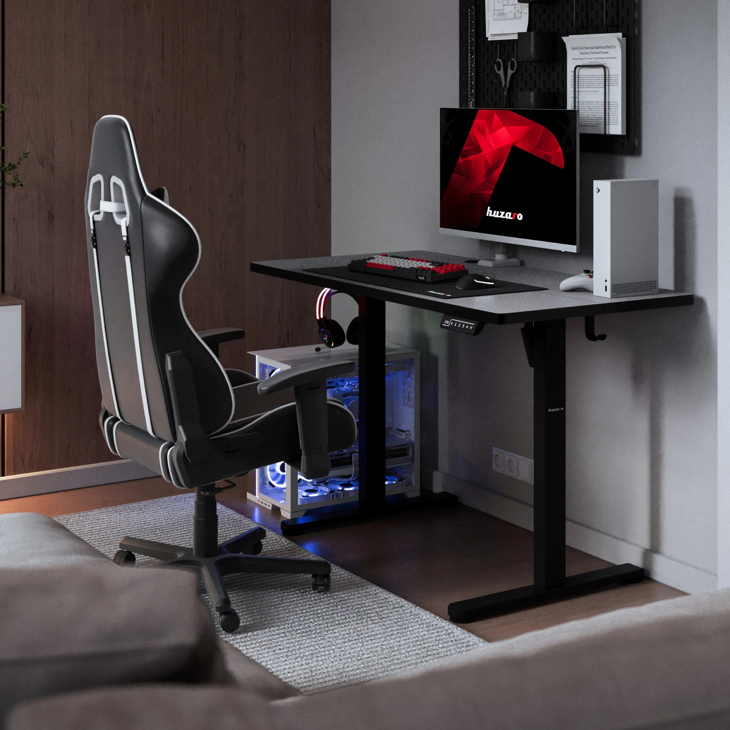 Herní stůl Huzaro Hero 8.1 Black 120 cm