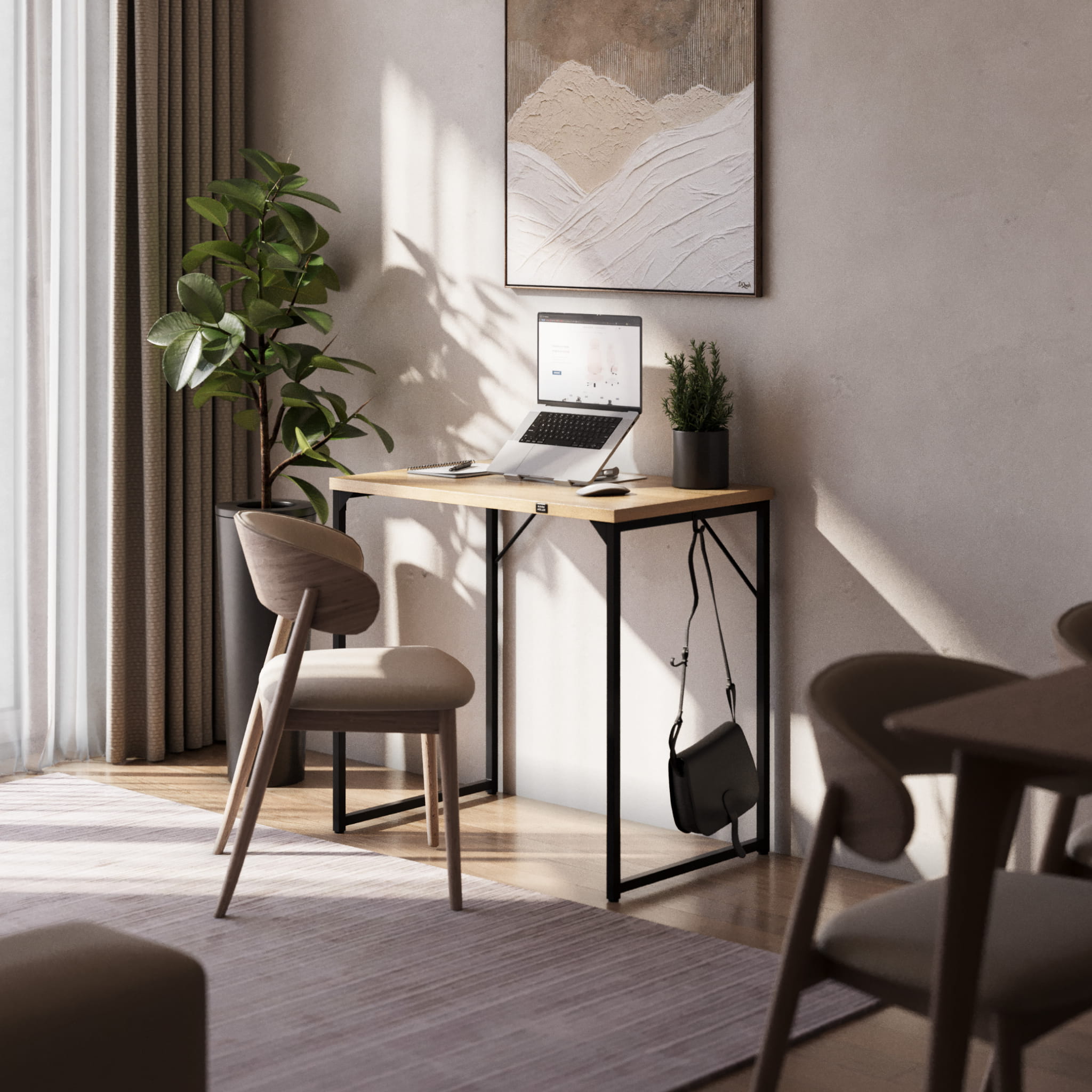 Malý psací stůl Mark Adler Leader 1.3 Dub 80 cm 