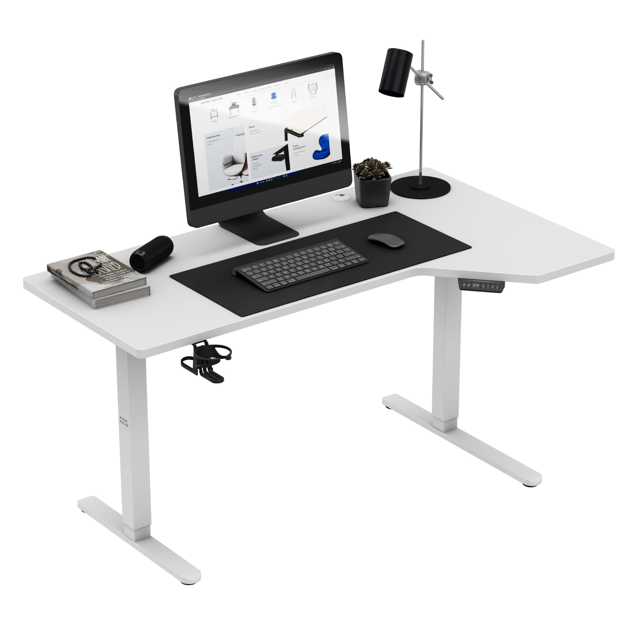 Mark Adler Leader 9.1 elektrický stůl bílý 145 cm 
