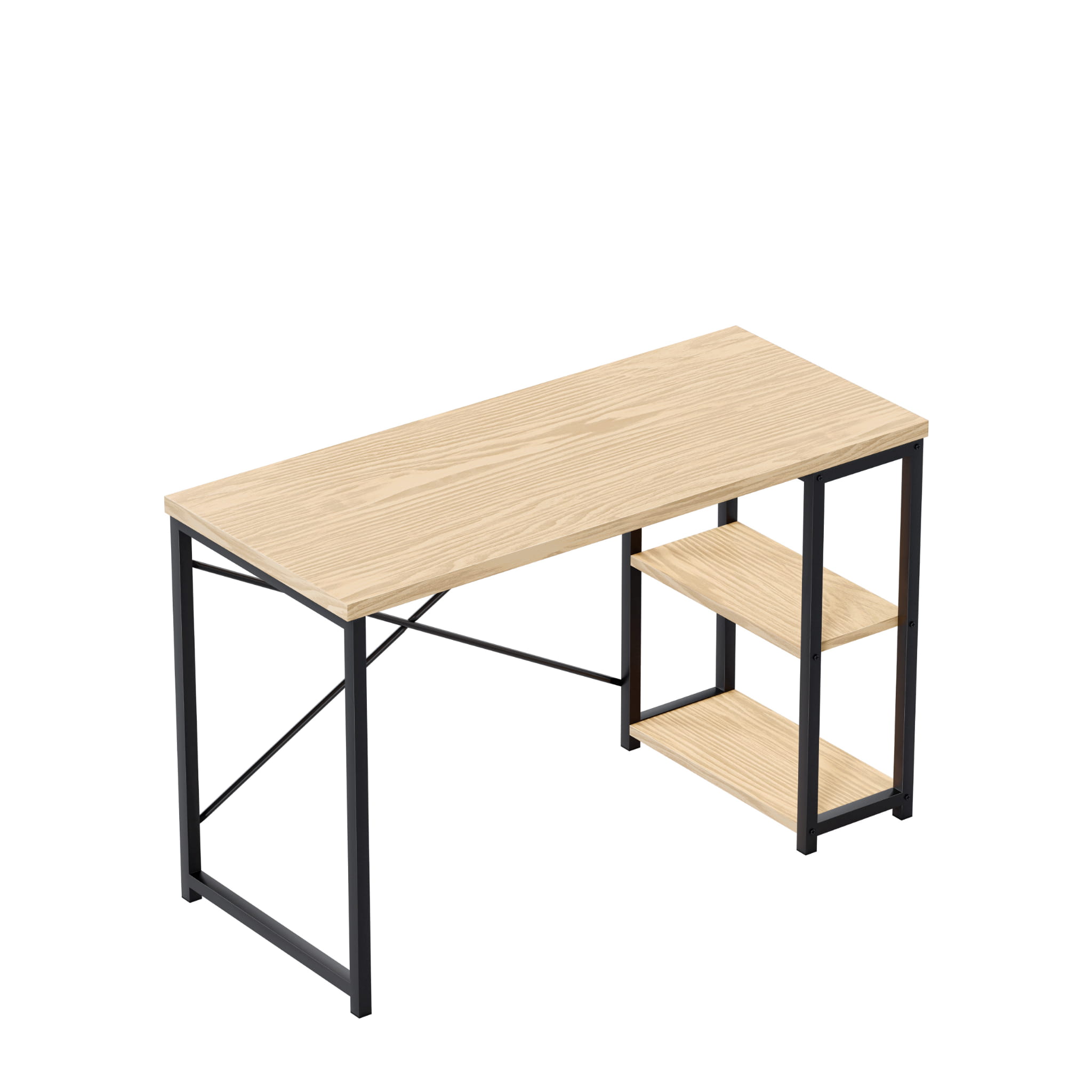 Psací stůl Mark Adler Leader 2.0 Craft 120 cm s policemi 