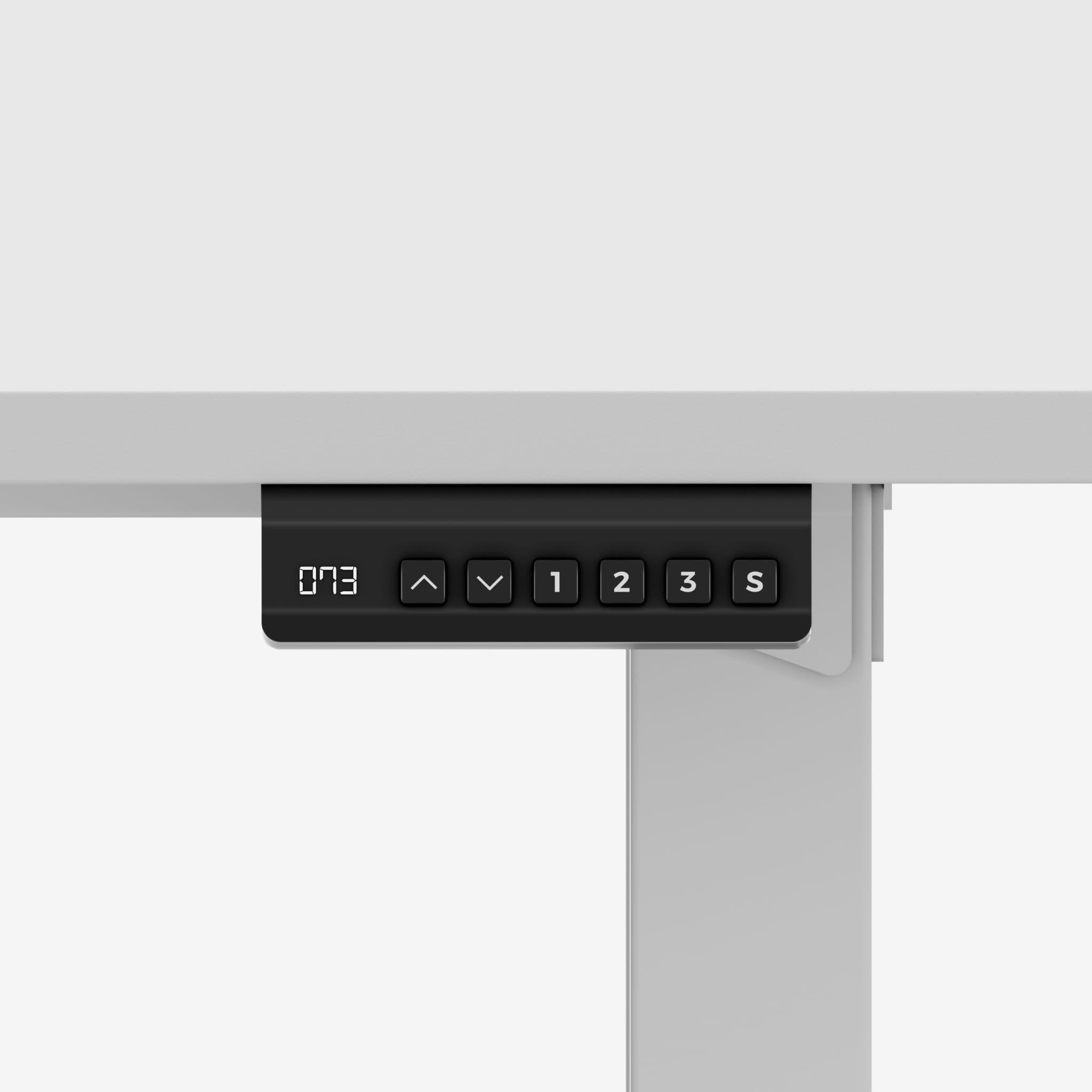 Mark Adler Leader 9.3 bílý elektrický stůl 160 cm 