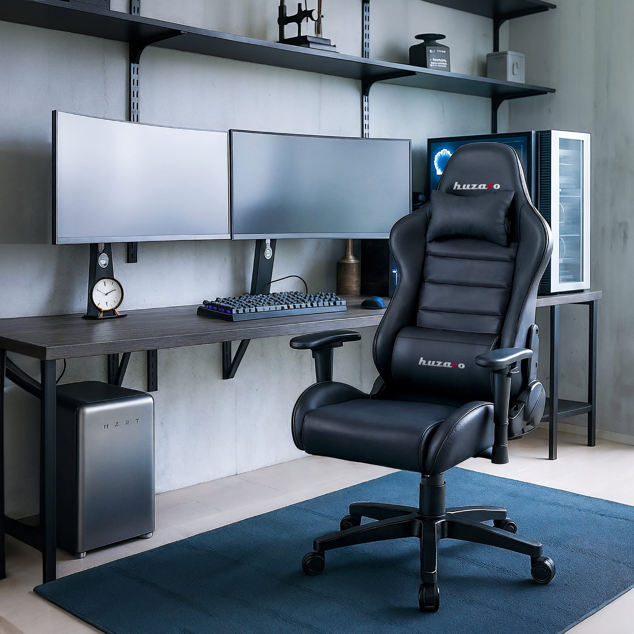 Herní židle Huzaro RANGER 6.0 černá pro děti 