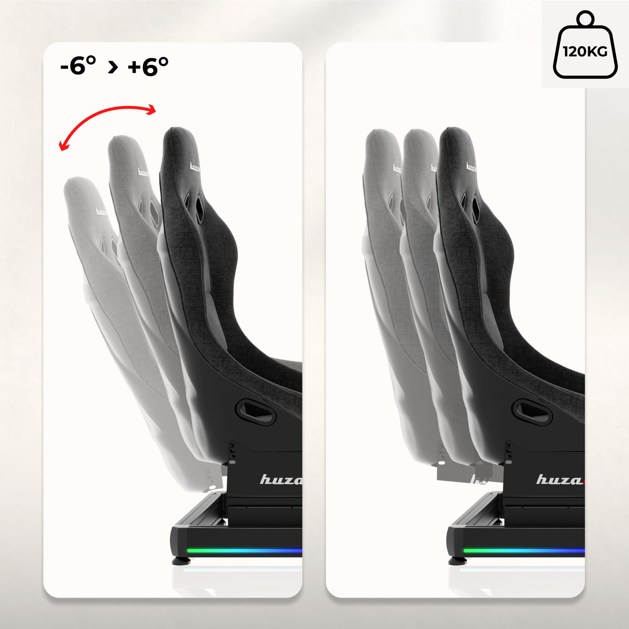 Kokpit pro simulátor závodů Huzaro Speed ​​​​9.0 