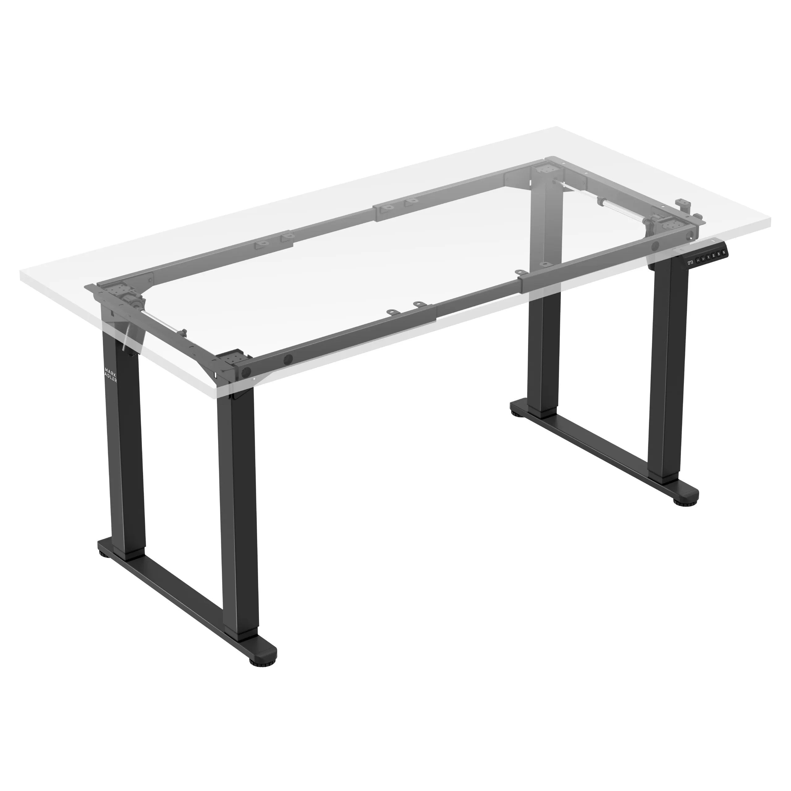 Elektrický stůl Mark Adler Xeno 5.0 s dvojitým motorem, černý 