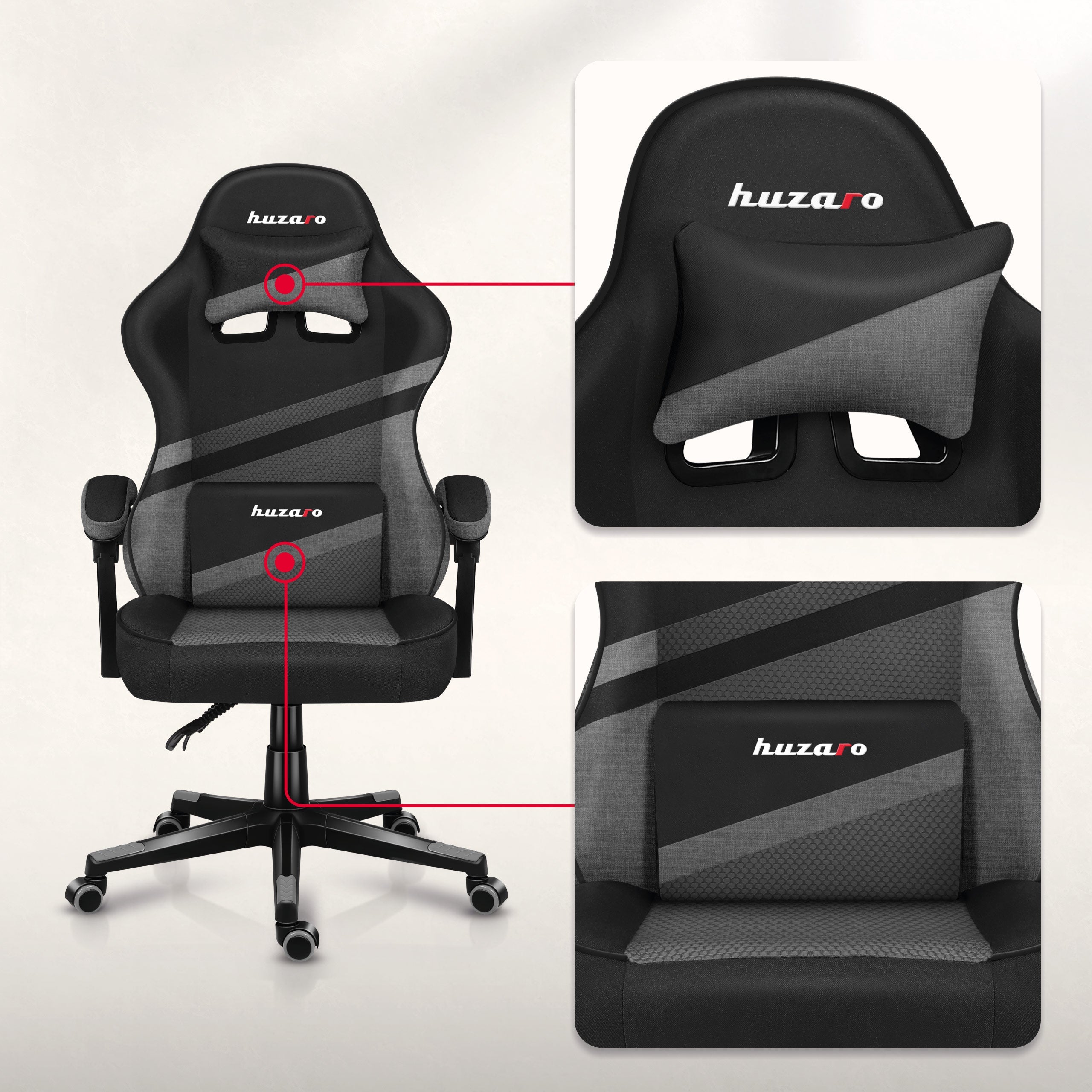 Bederní polštář a polštář pro svaly krku