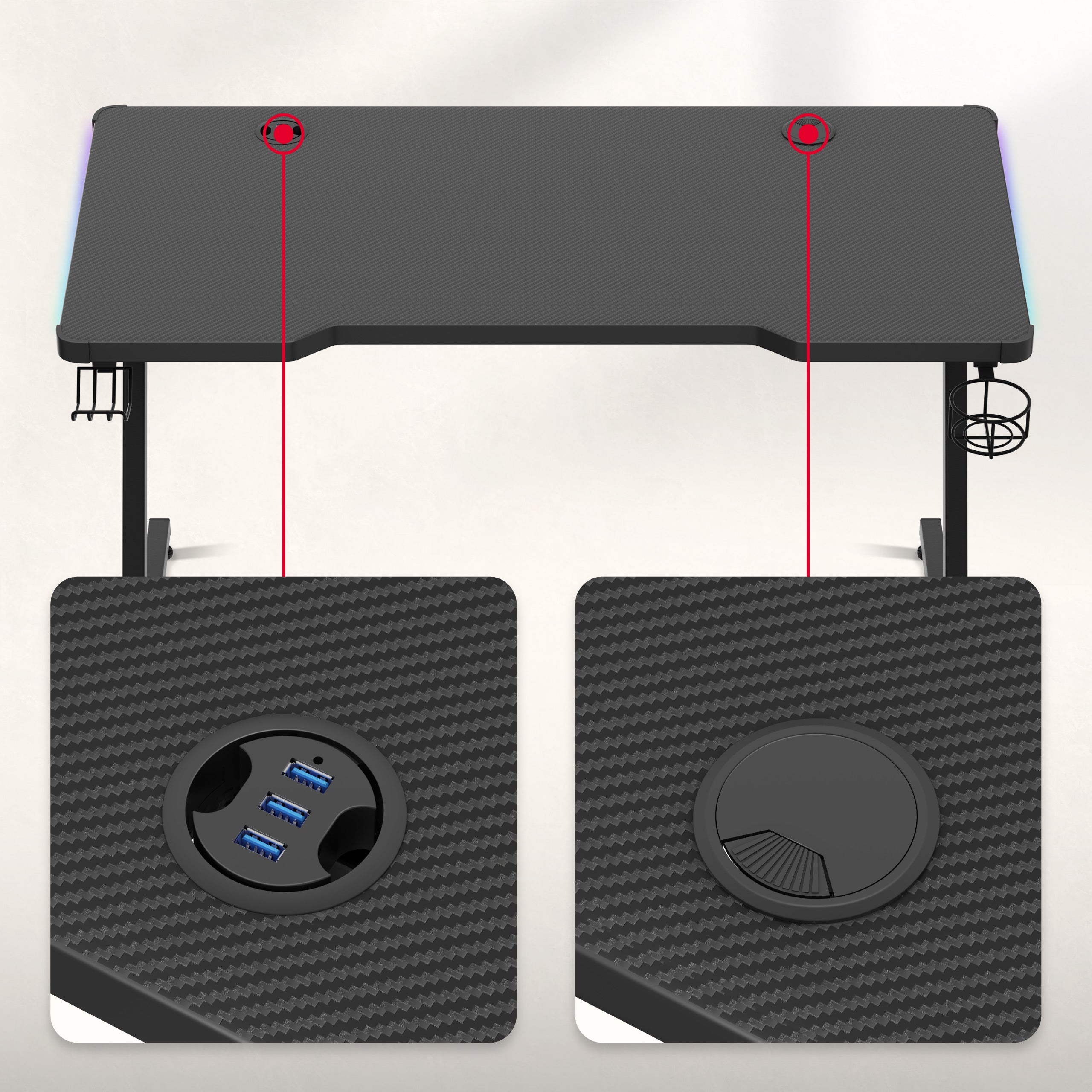 Stolová deska s Carbon Flex povlakem