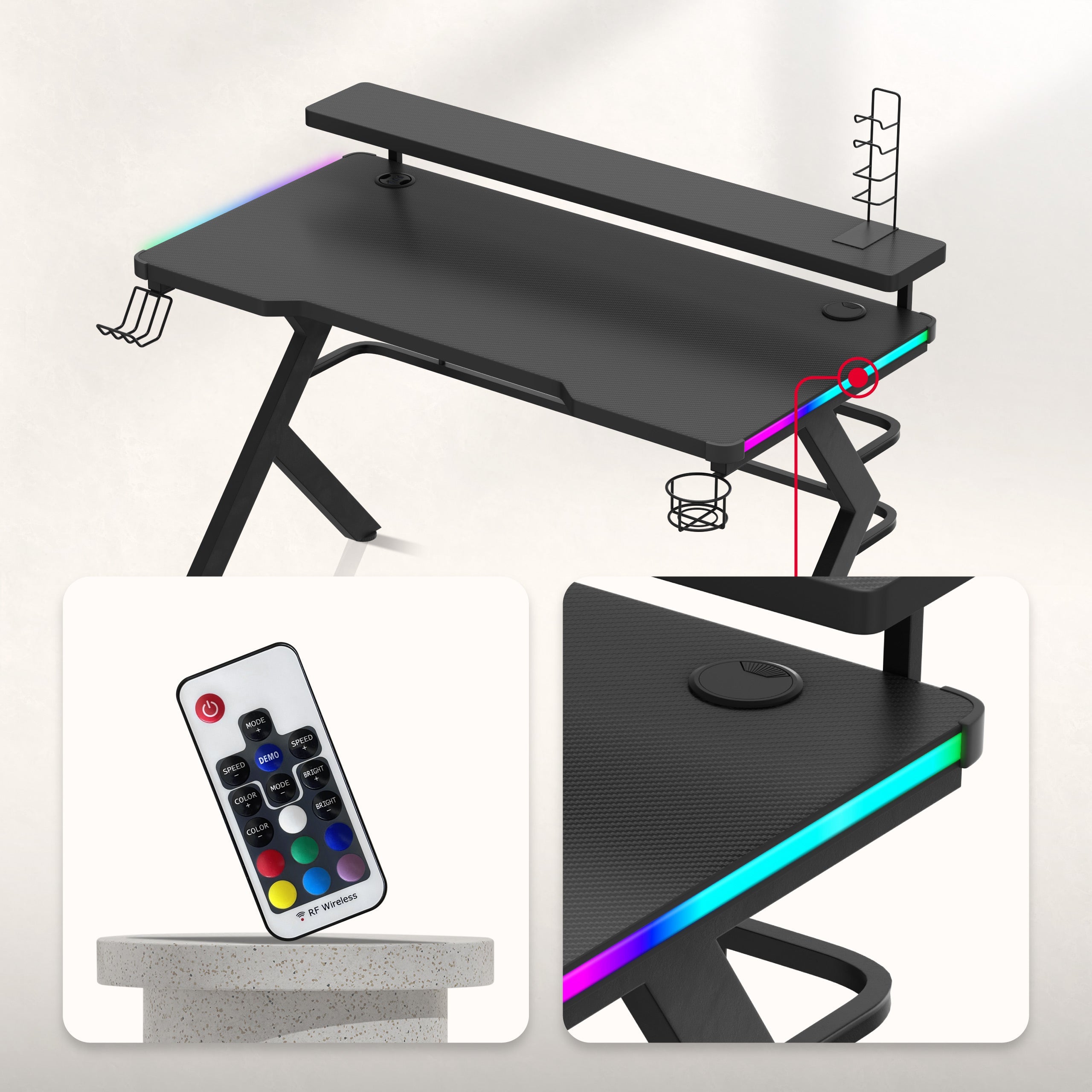 Ovládá se pohodlným dálkovým ovladačem