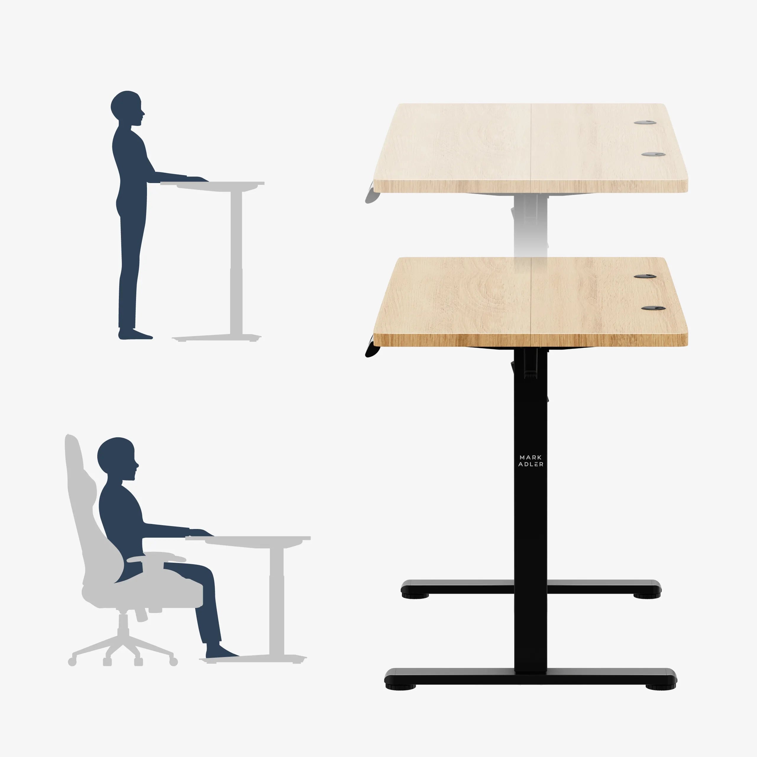 Pro práci ve stoje i vsedě