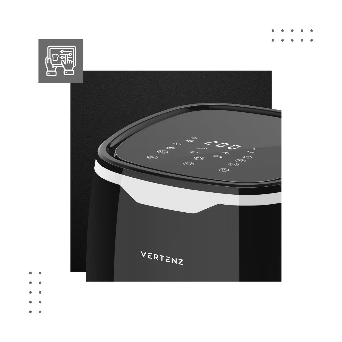 Pohodlný LED ovládací panel