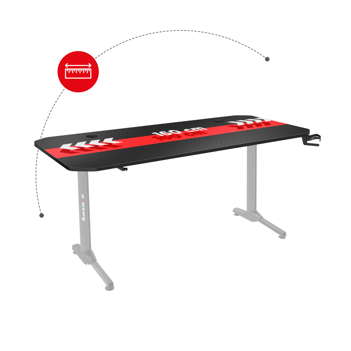 Pracovní deska s působivou velikostí XXXL