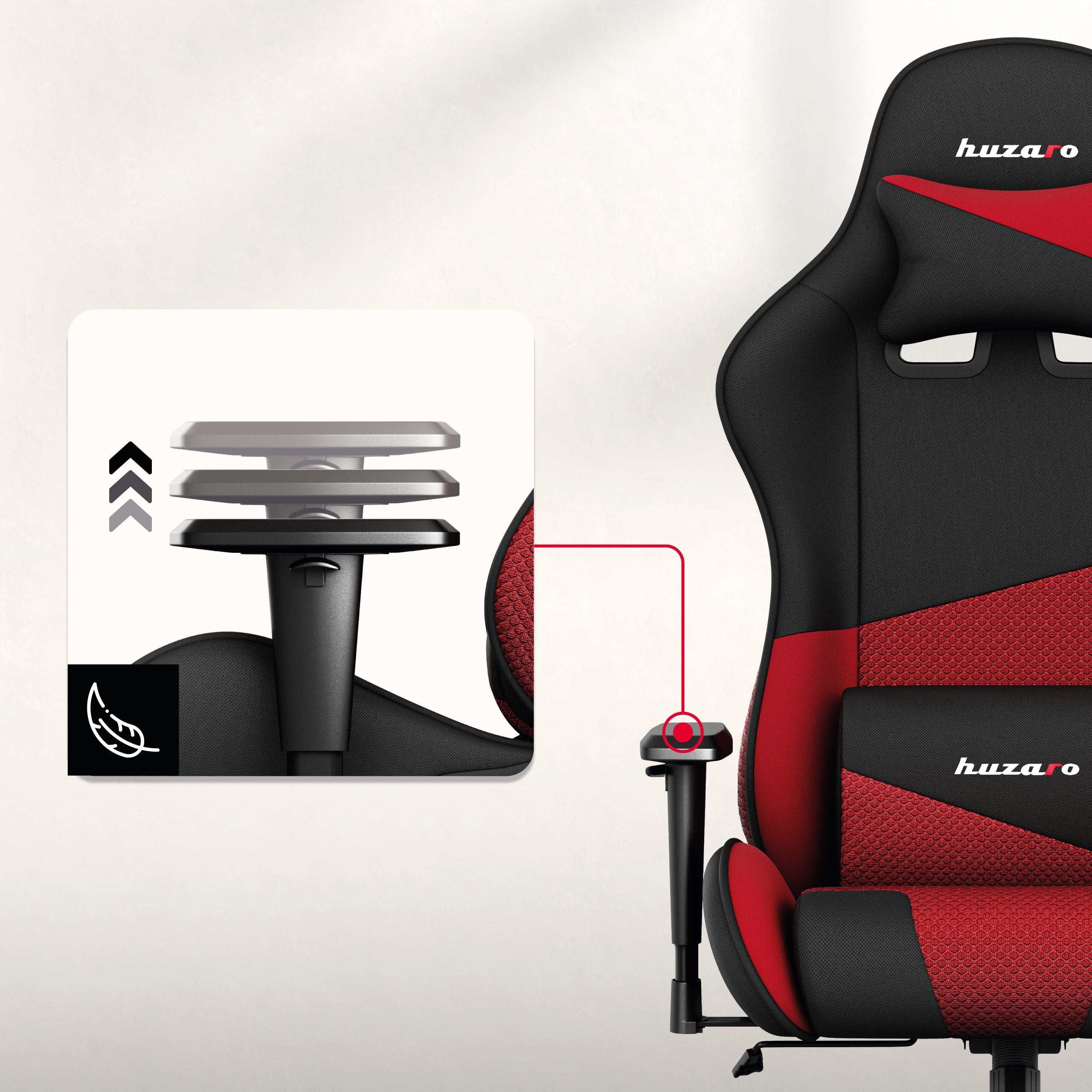 Protiskluzové, výškově nastavitelné područky